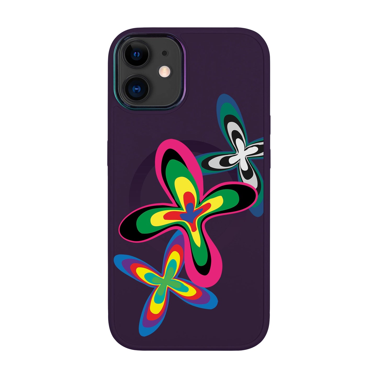 COLOR FLOWER-Vigor Kılıf MagSafe Özellikli - iPhone 11