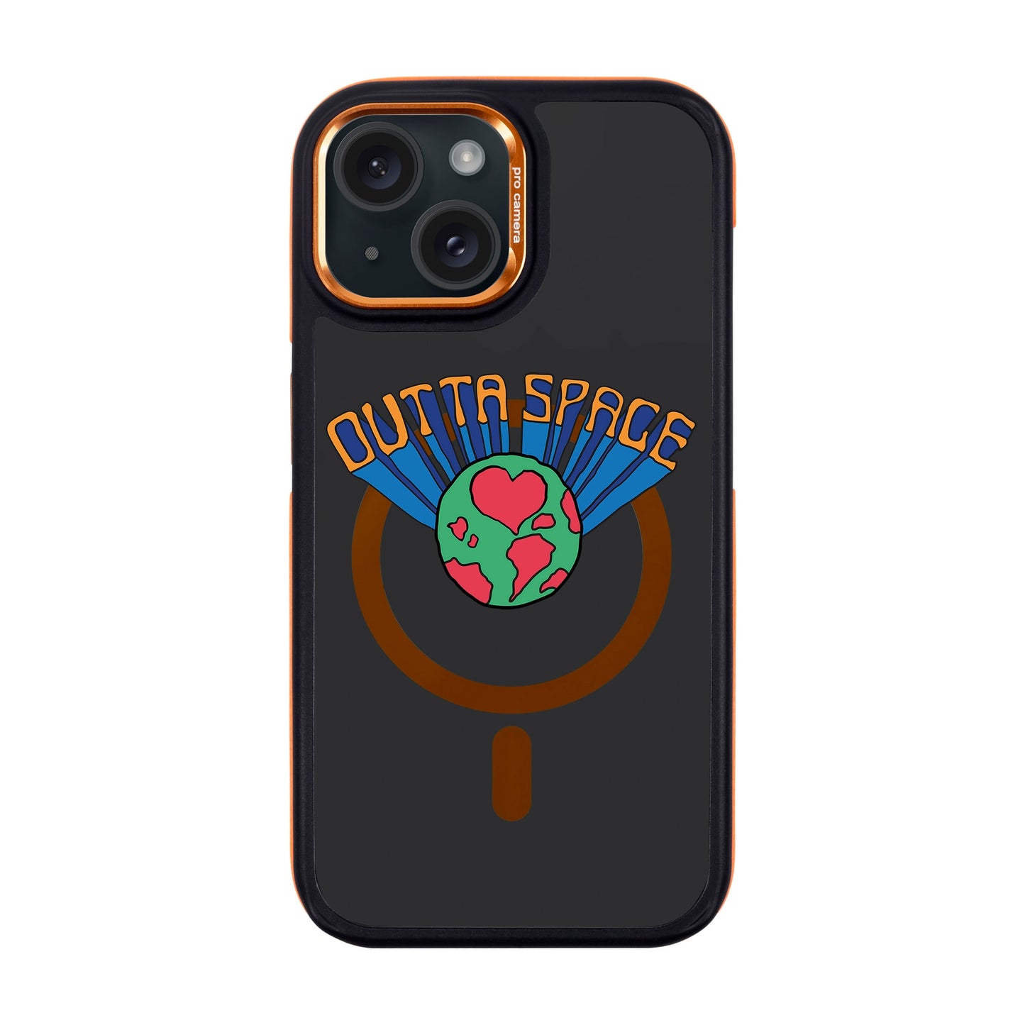 OUTTA SPACE-iPhone 15 Dark Kılıf MagSafe Özellikli