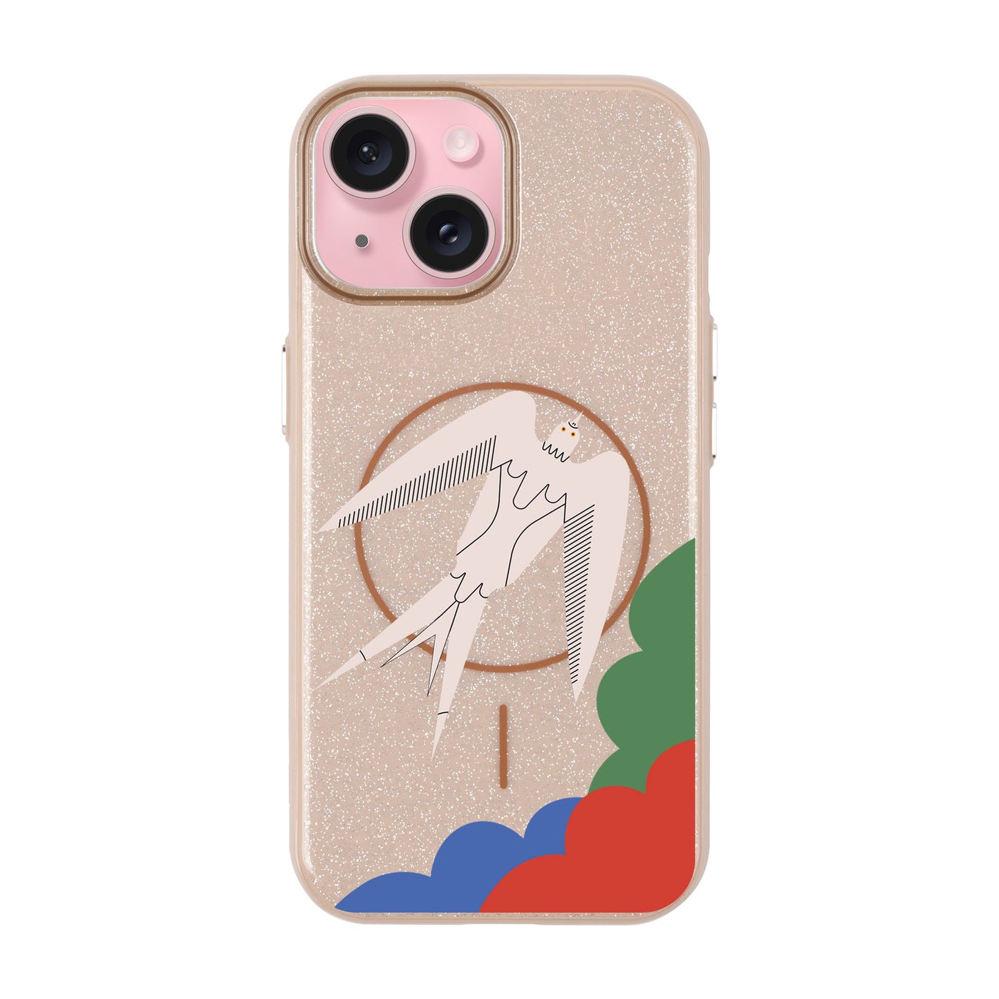 L’OISEAU LIBRE-iPhone 15 Plus Radiant Kılıf MagSafe Özellikli