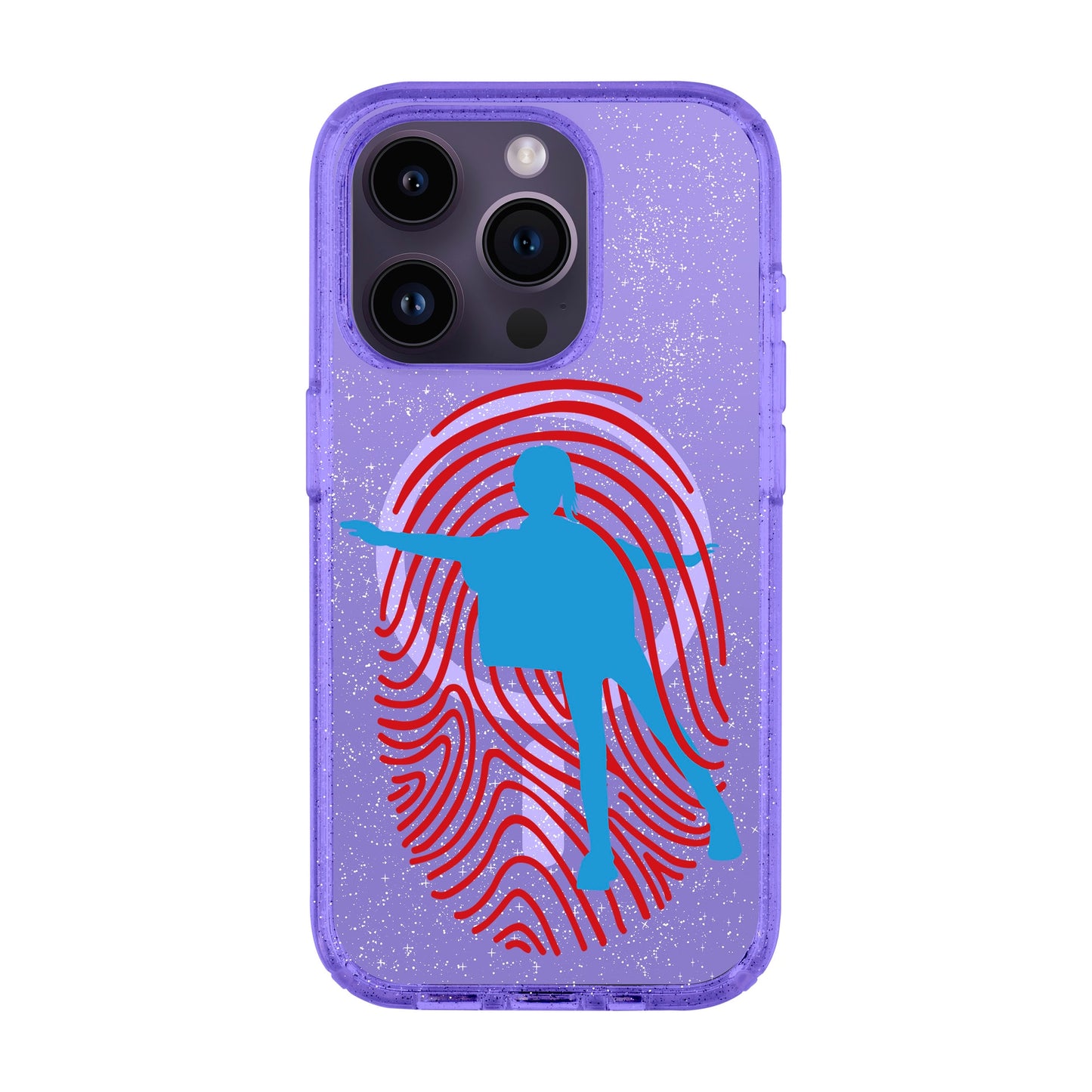 FINGERMARK-iPhone 14 Pro Shiny Kılıf MagSafe Özellikli