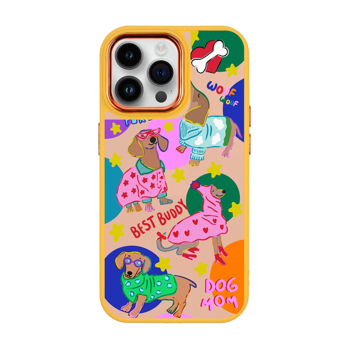 DOG MOM-iPhone 14 Pro Max Proof Kılıf