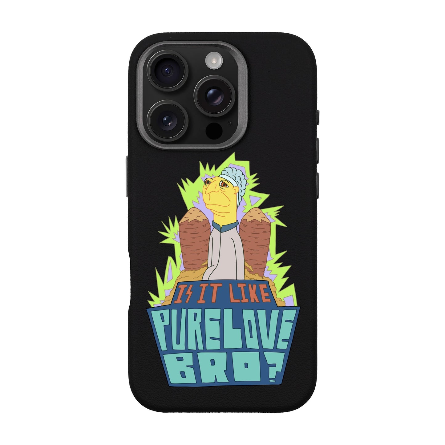 PURE LOVE-iPhone 16 Pro Leather Premium Kılıf MagSafe Özellikli