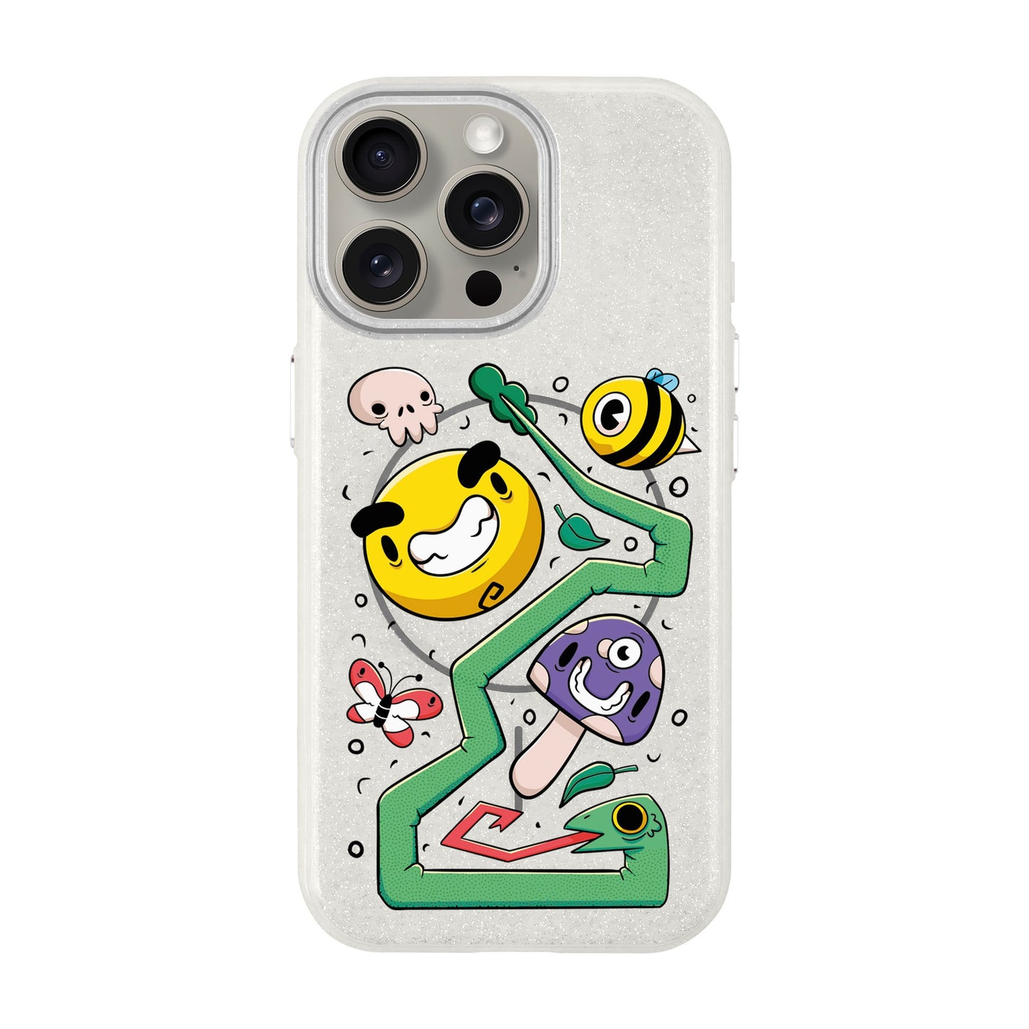 NADUR-iPhone 15 Pro Max Radiant Kılıf MagSafe Özellikli