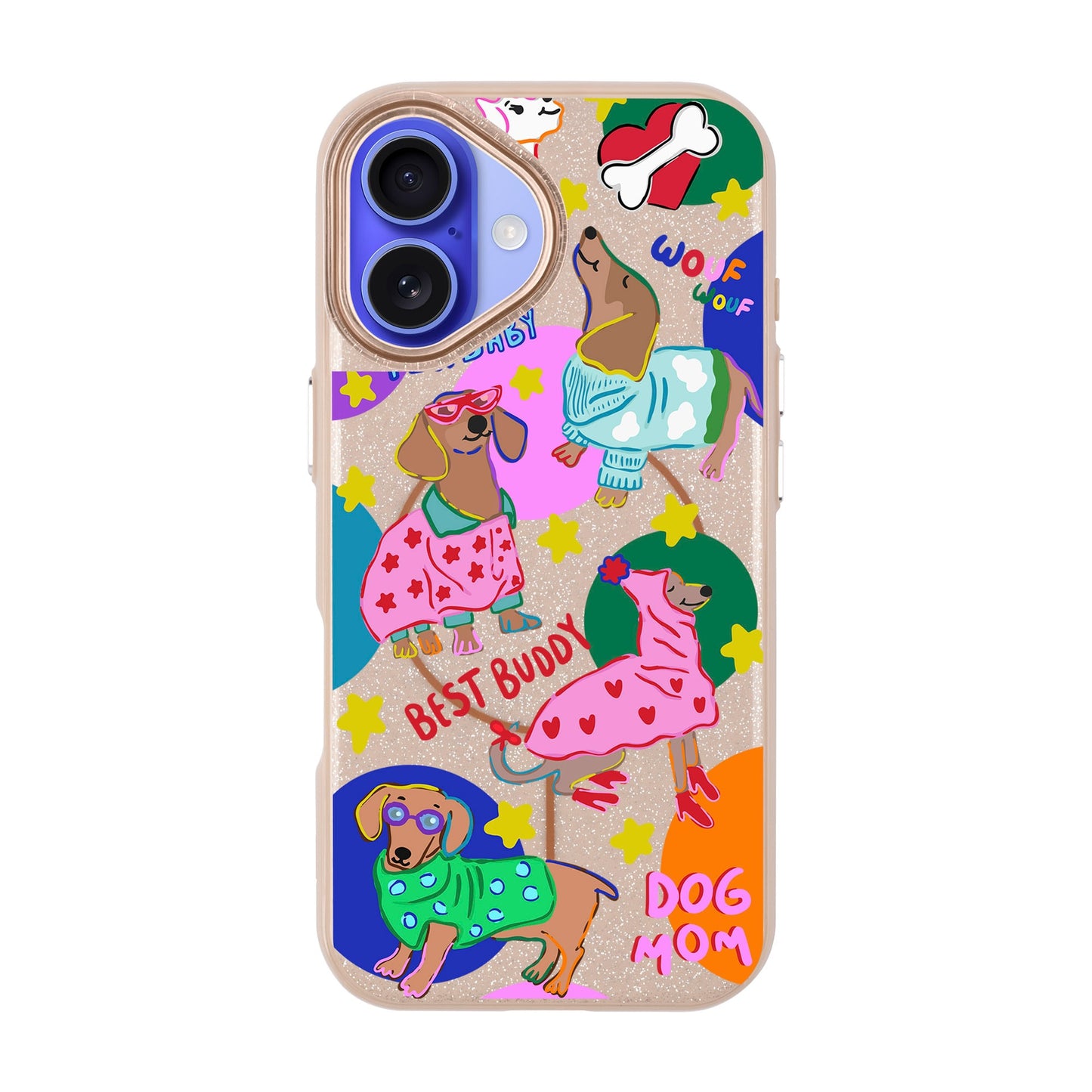 DOG MOM-iPhone 16 Radiant Kılıf MagSafe Özellikli