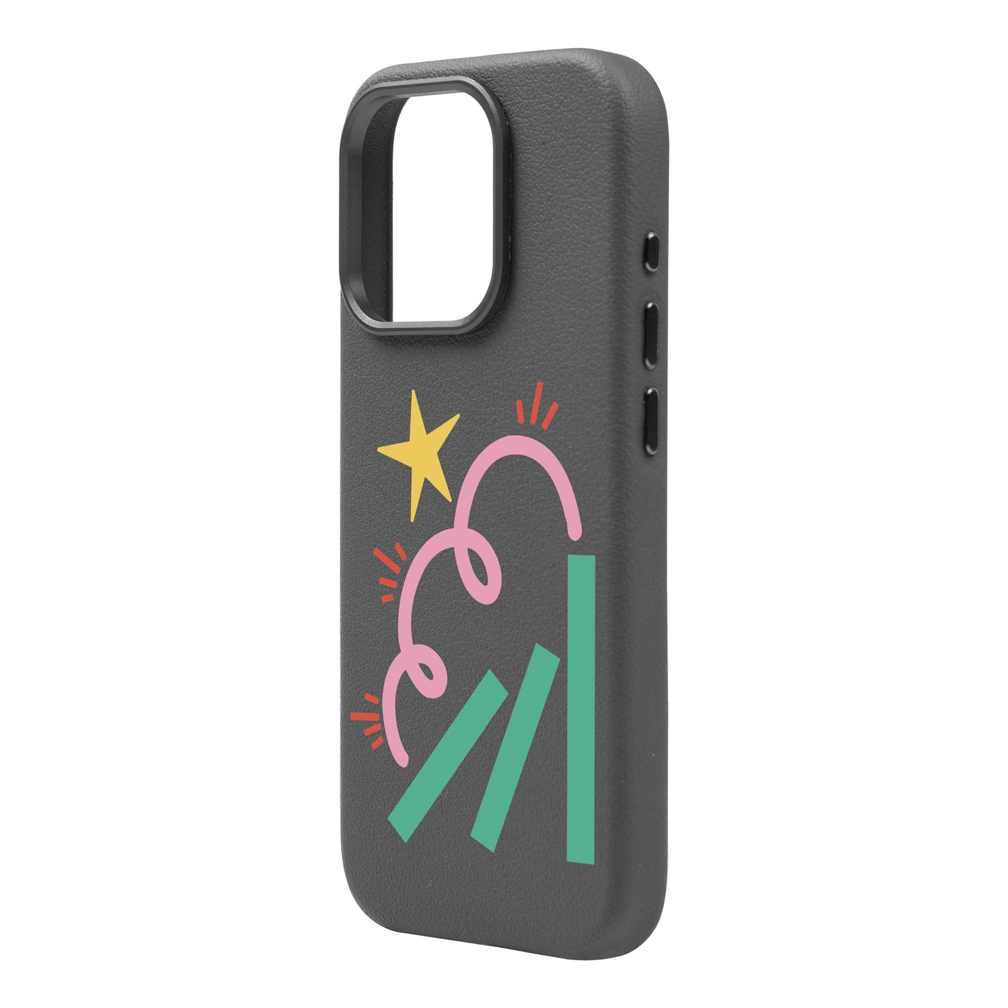 DOMINO-iPhone 16 Pro Leather Premium Kılıf MagSafe Özellikli