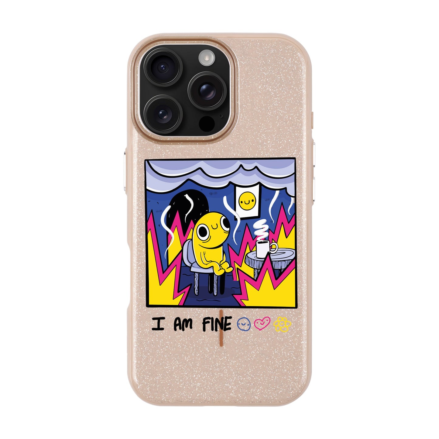 I AM FINE-iPhone 16 Pro Max Radiant Kılıf MagSafe Özellikli