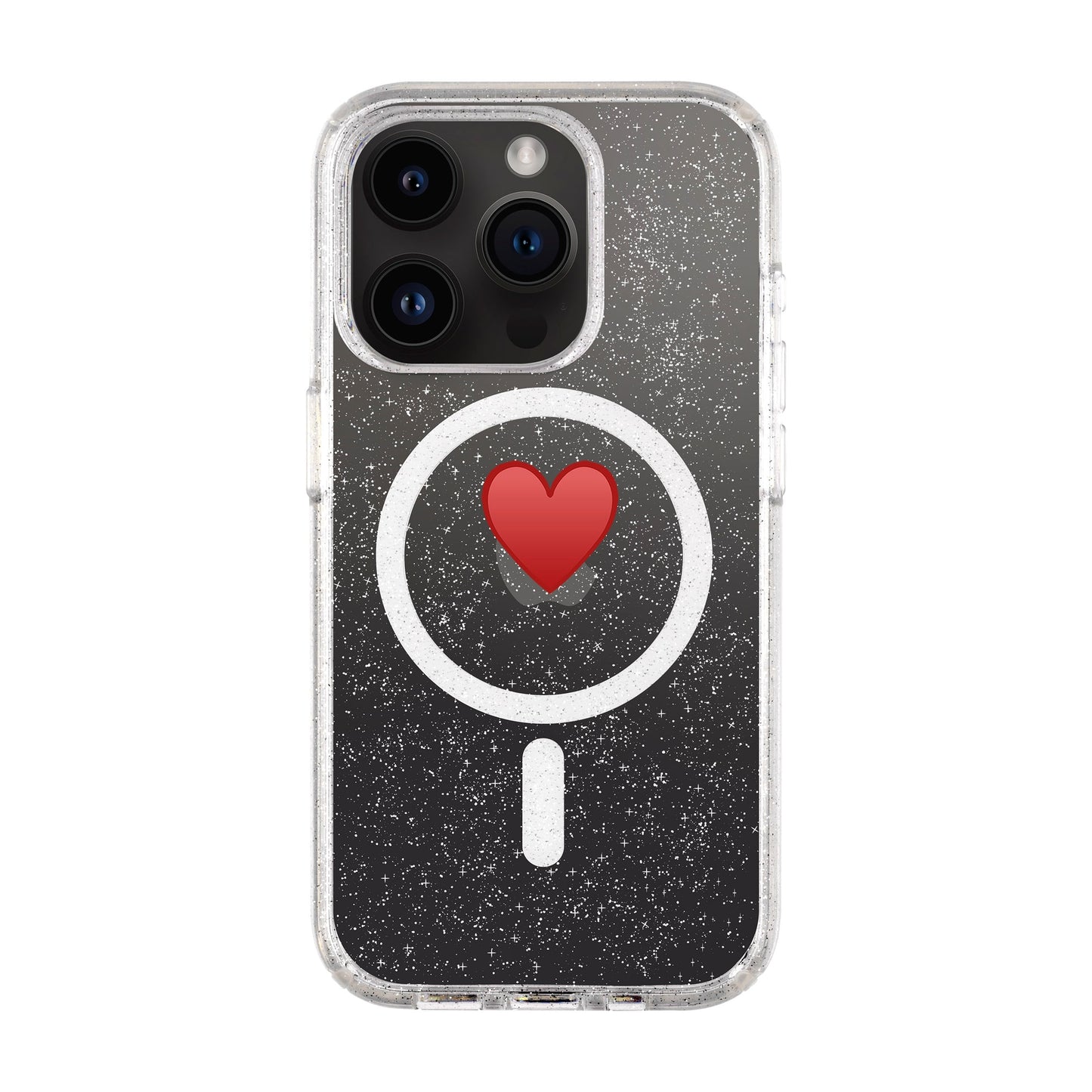 SPREAD HEART-iPhone 14 Pro Shiny Kılıf MagSafe Özellikli
