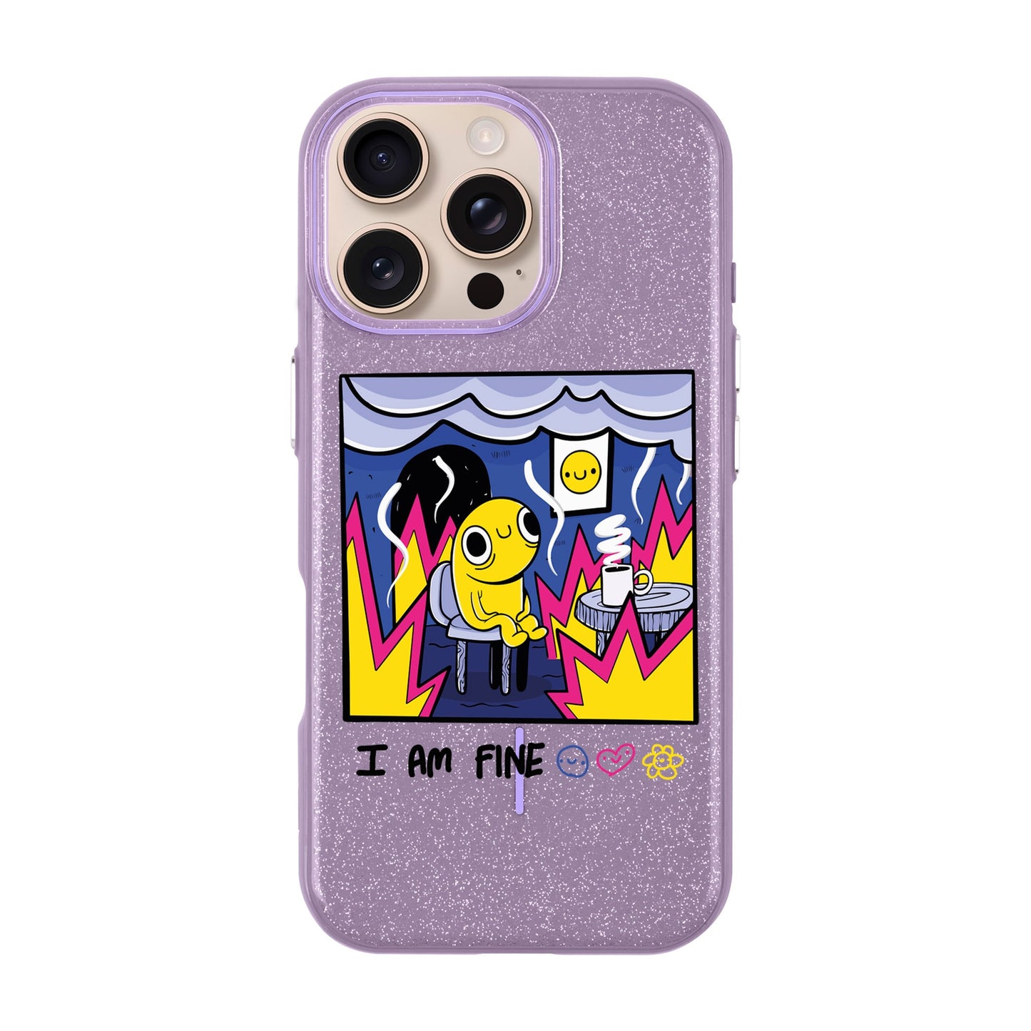 I AM FINE-iPhone 16 Pro Max Radiant Kılıf MagSafe Özellikli