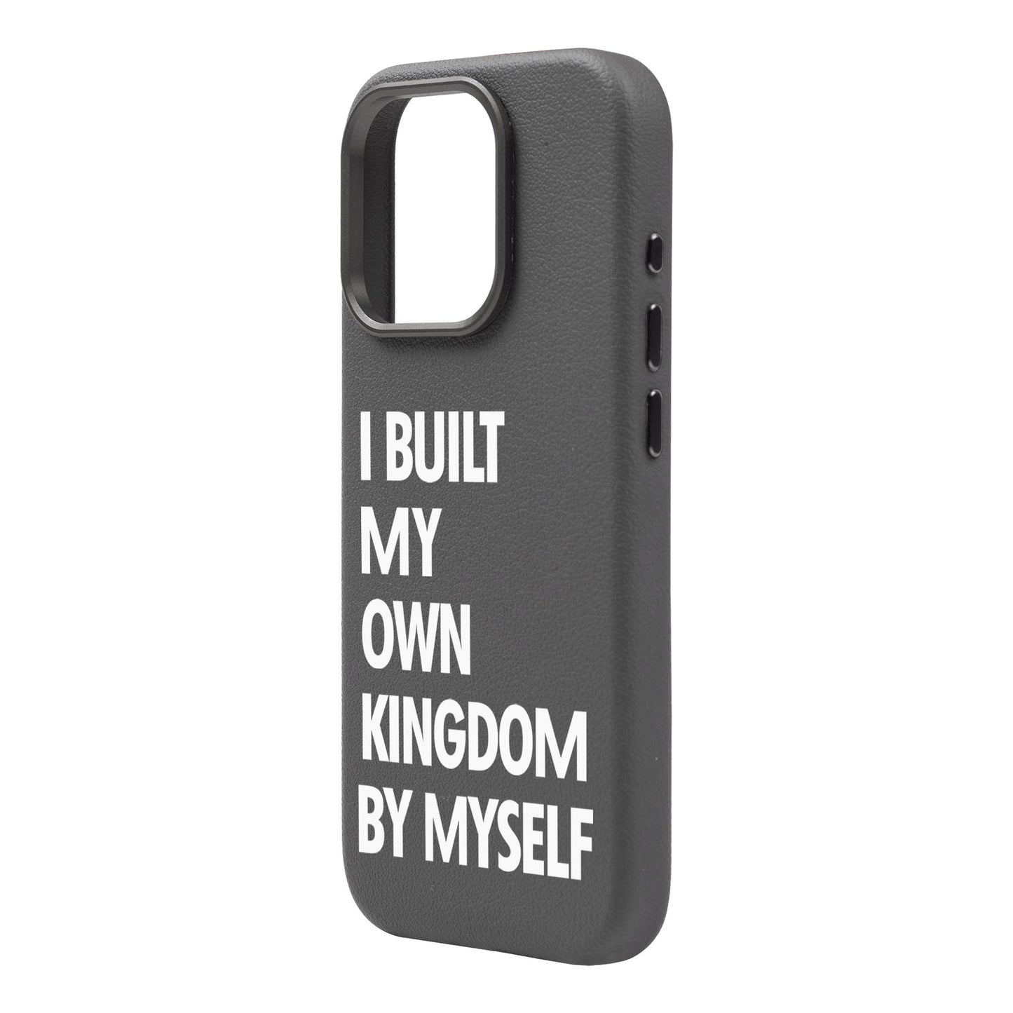 KINGDOM-iPhone 16 Pro Max Leather Premium Kılıf MagSafe Özellikli