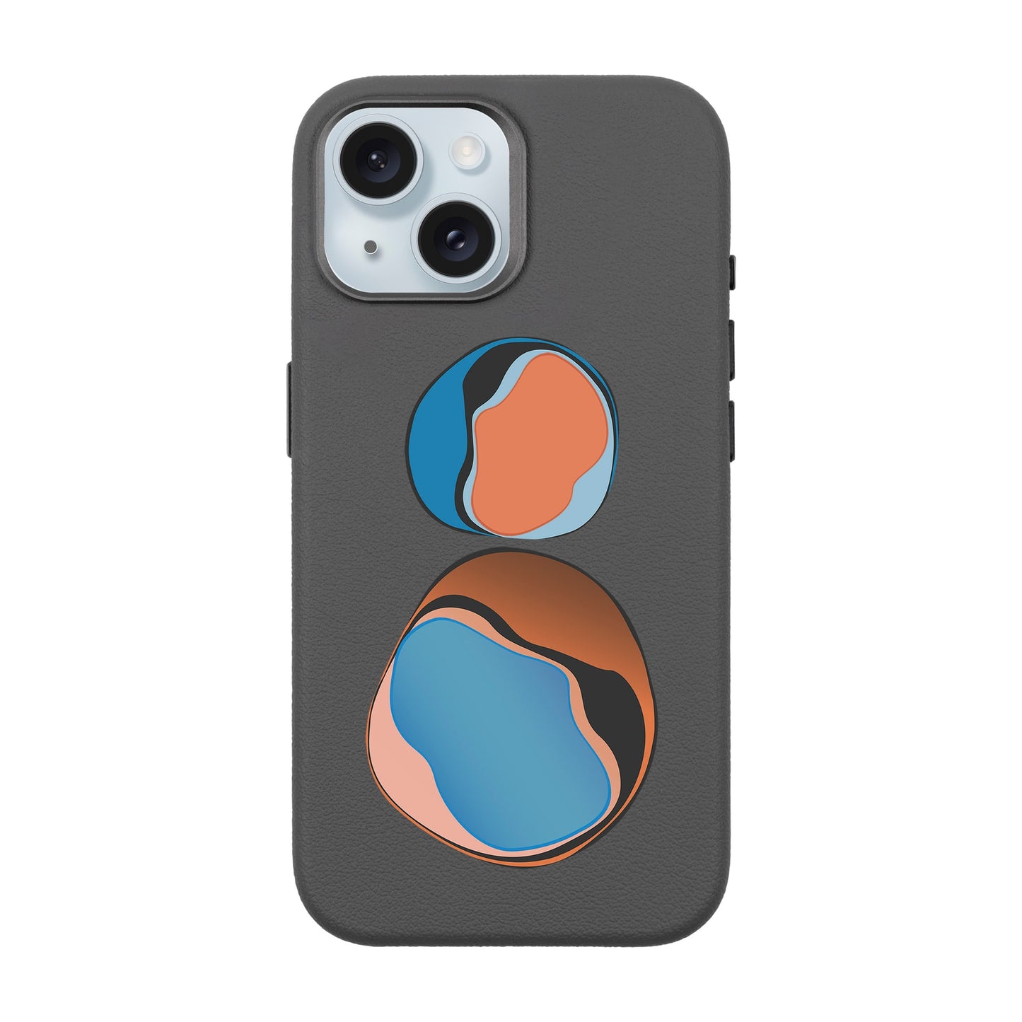 LOOKING FOR GEMS-iPhone 15 Leather Premium Kılıf MagSafe Özellikli