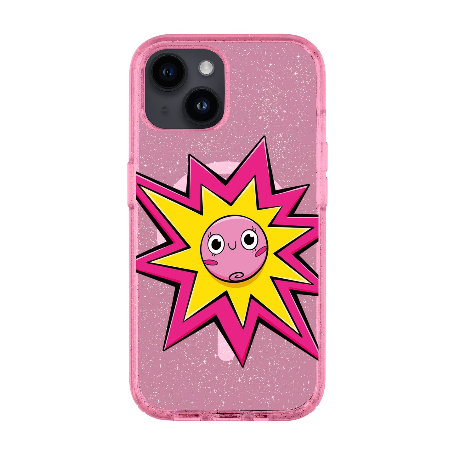 POP PRINCESSES-iPhone 14 Shiny Kılıf MagSafe Özellikli