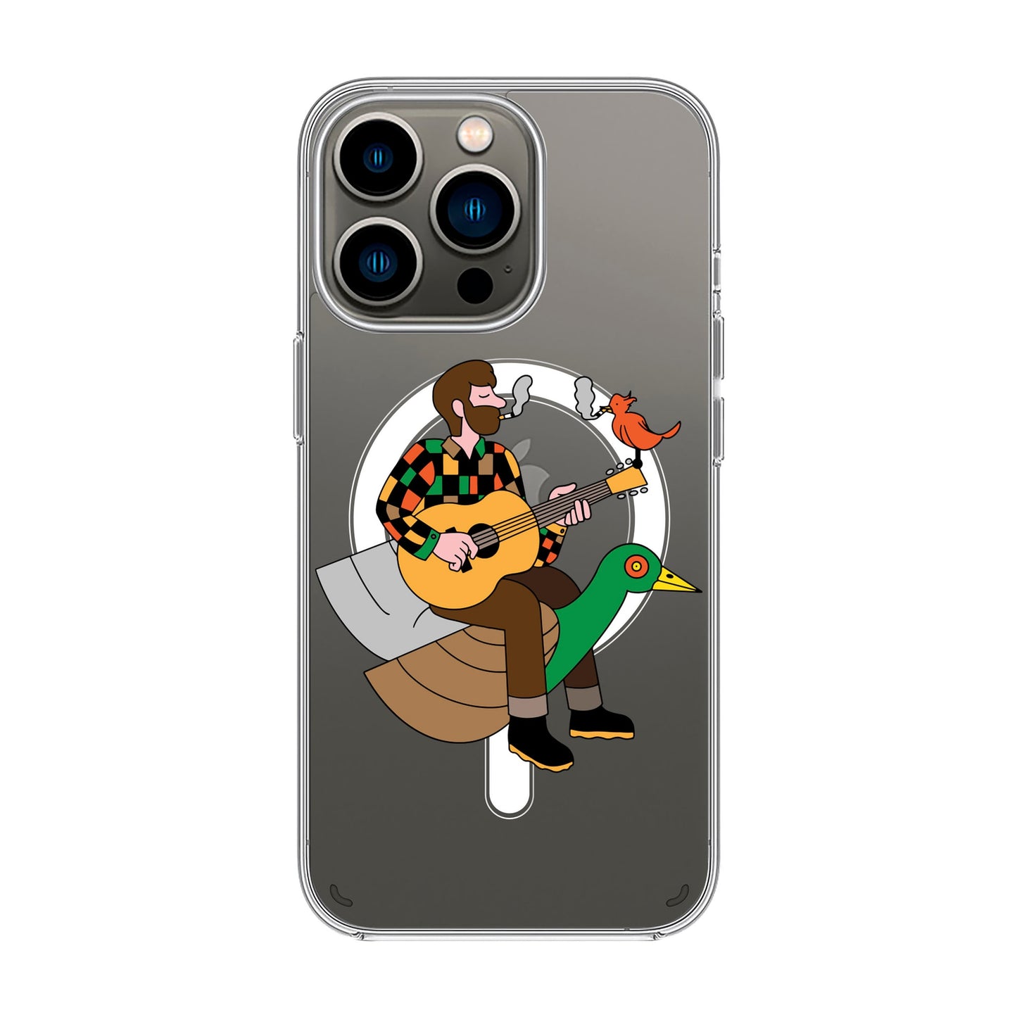 BIRDS OF A FEATHER-iPhone 11 Pro Max Solid Kılıf MagSafe Özellikli