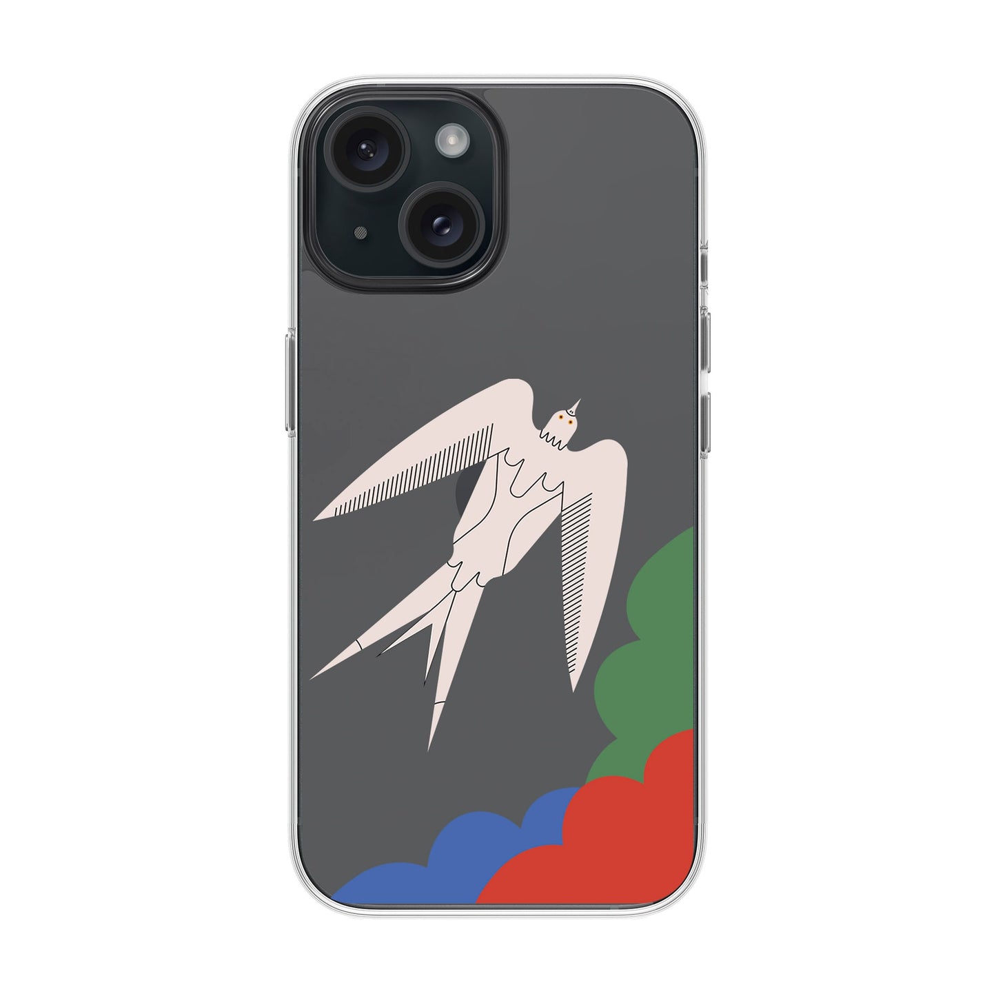 L’OISEAU LIBRE-iPhone 15 Solid Kılıf