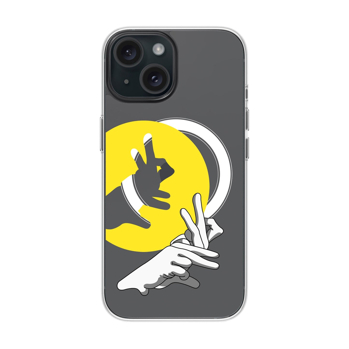 BUNNY-iPhone 15 Solid Kılıf MagSafe Özellikli