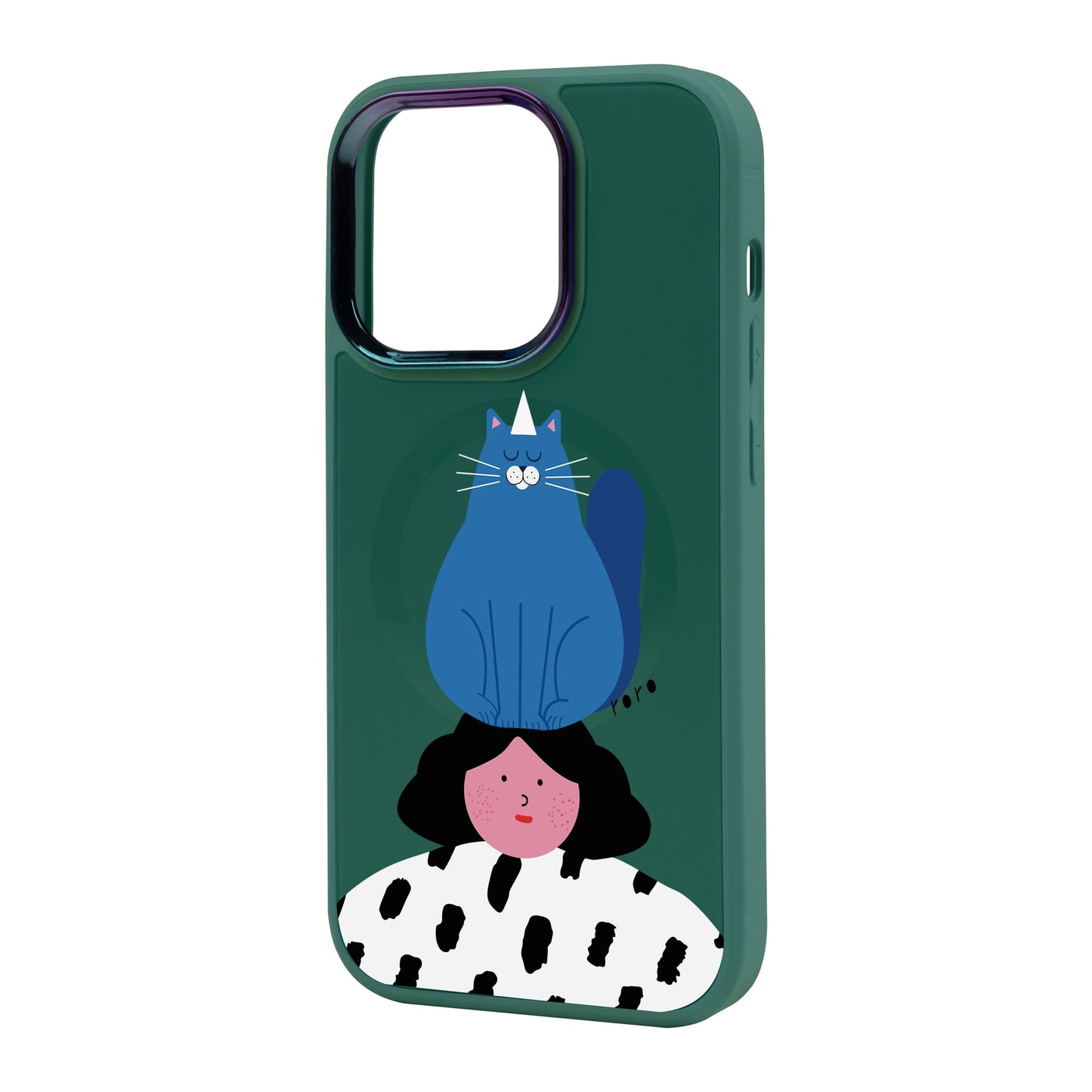 NAUGHTY CAT-iPhone 14 Pro Max Vigor Kılıf MagSafe Özellikli
