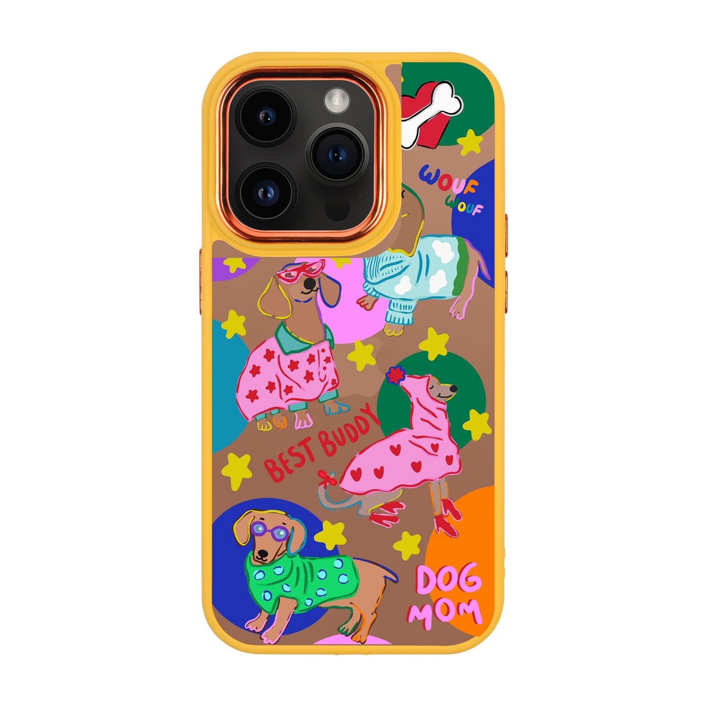 DOG MOM-iPhone 13 Pro Proof Kılıf