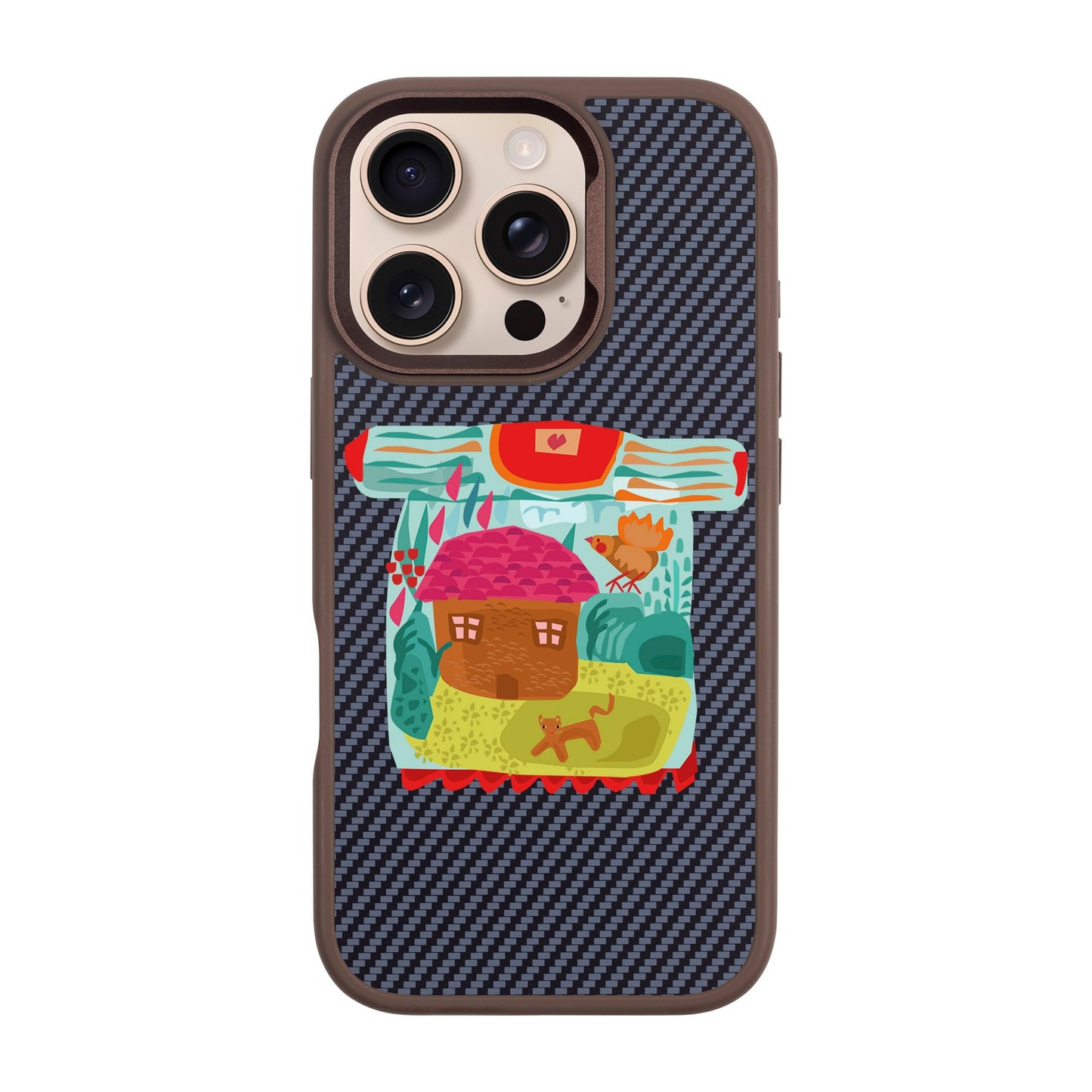 SİHİRLİ KAZAK-iPhone 16 Pro Plaid Kılıf MagSafe Özellikli