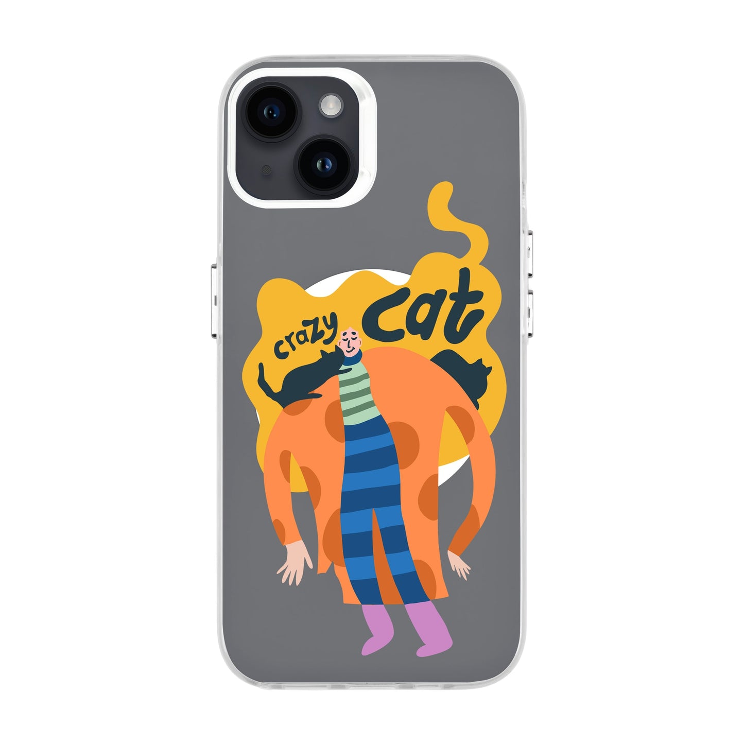CRAZY CAT-iPhone 14 Plus Hold Kılıf MagSafe Özellikli