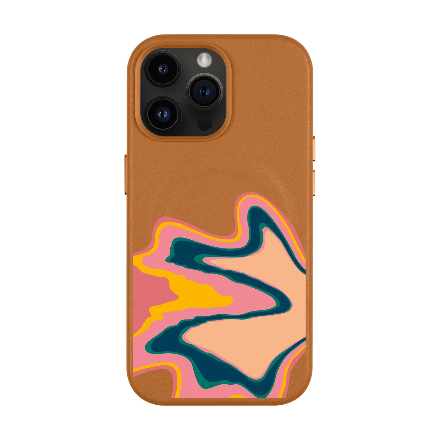 US IN ESSENCE-iPhone 14 Pro Max Leather Kılıf MagSafe Özellikli