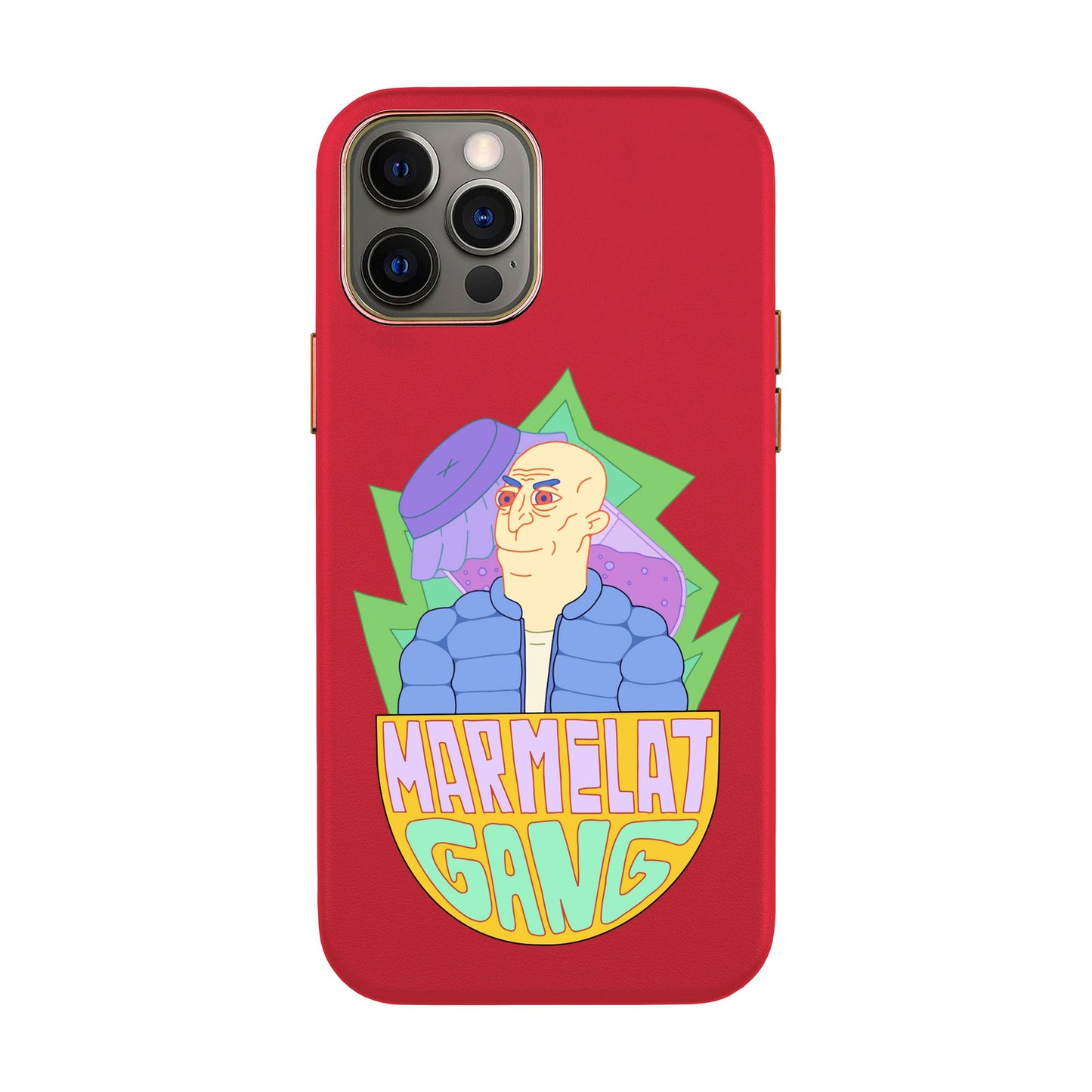 MARMELAT GANG-iPhone 11 Pro Max Leather Kılıf