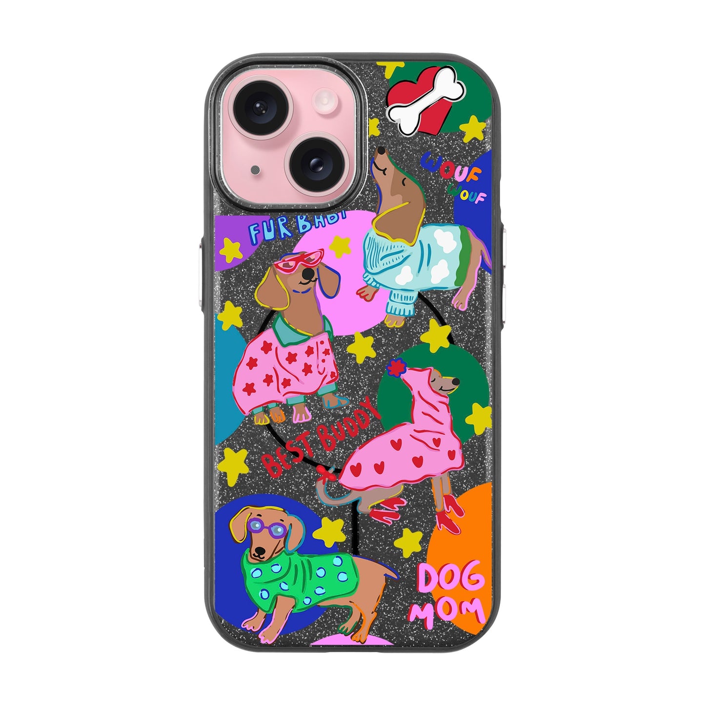 DOG MOM-iPhone 14 Radiant Kılıf MagSafe Özellikli