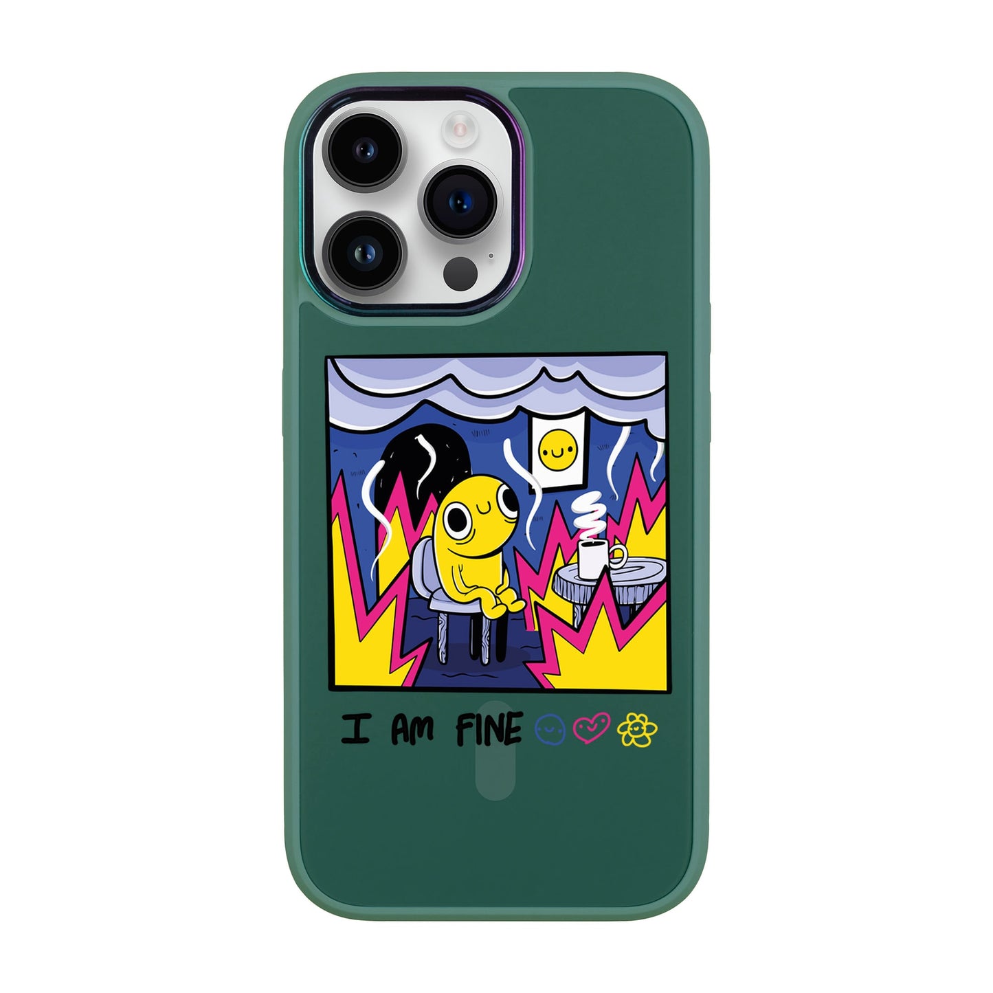 I AM FINE-iPhone 14 Pro Max Vigor Kılıf MagSafe Özellikli