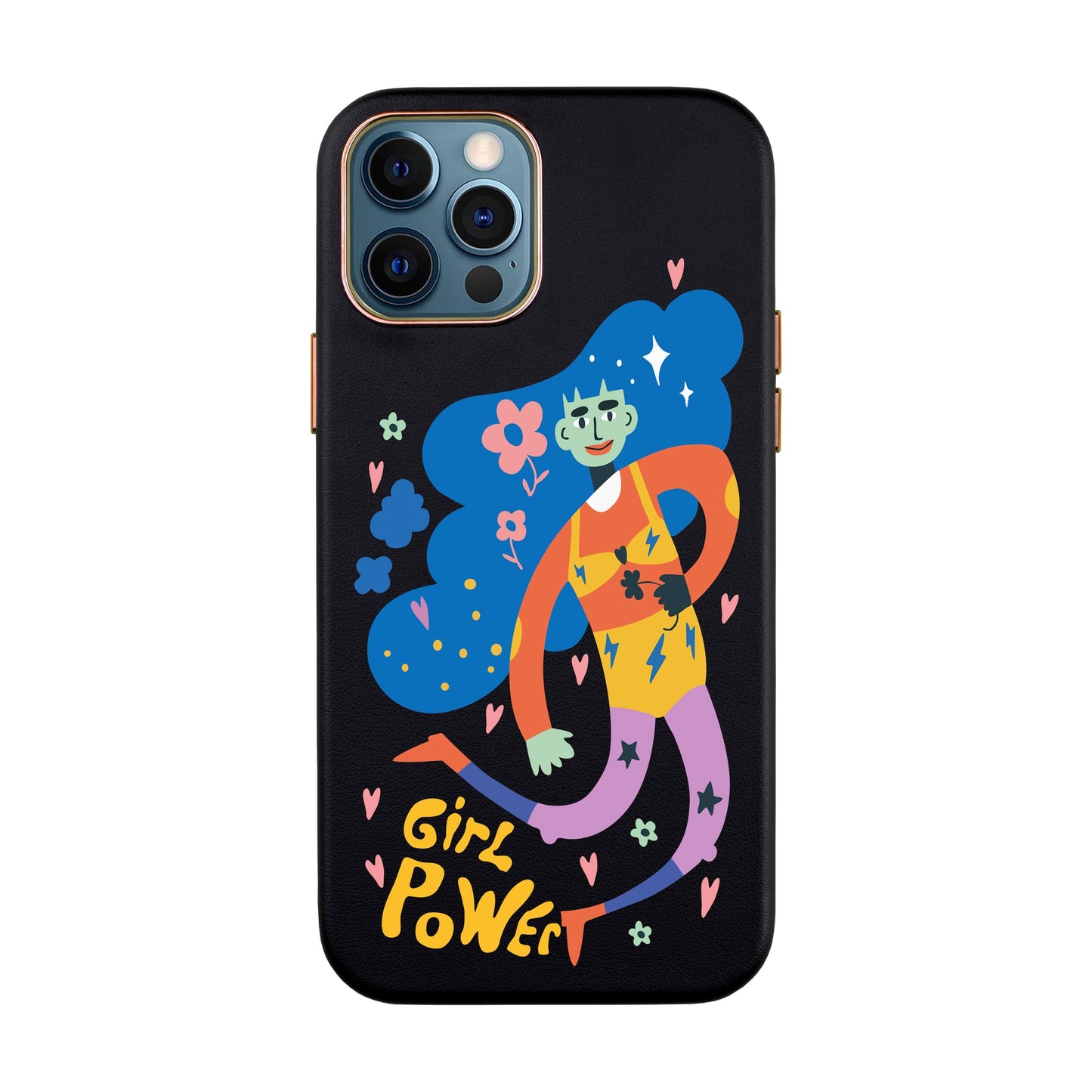 GIRL POWER-iPhone 11 Pro Max Leather Kılıf