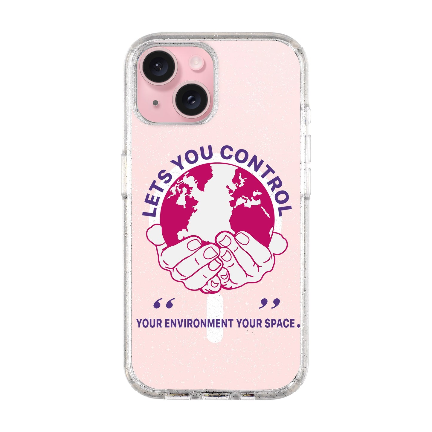 LET'S YOU CONTROL-iPhone 15 Shiny Kılıf MagSafe Özellikli