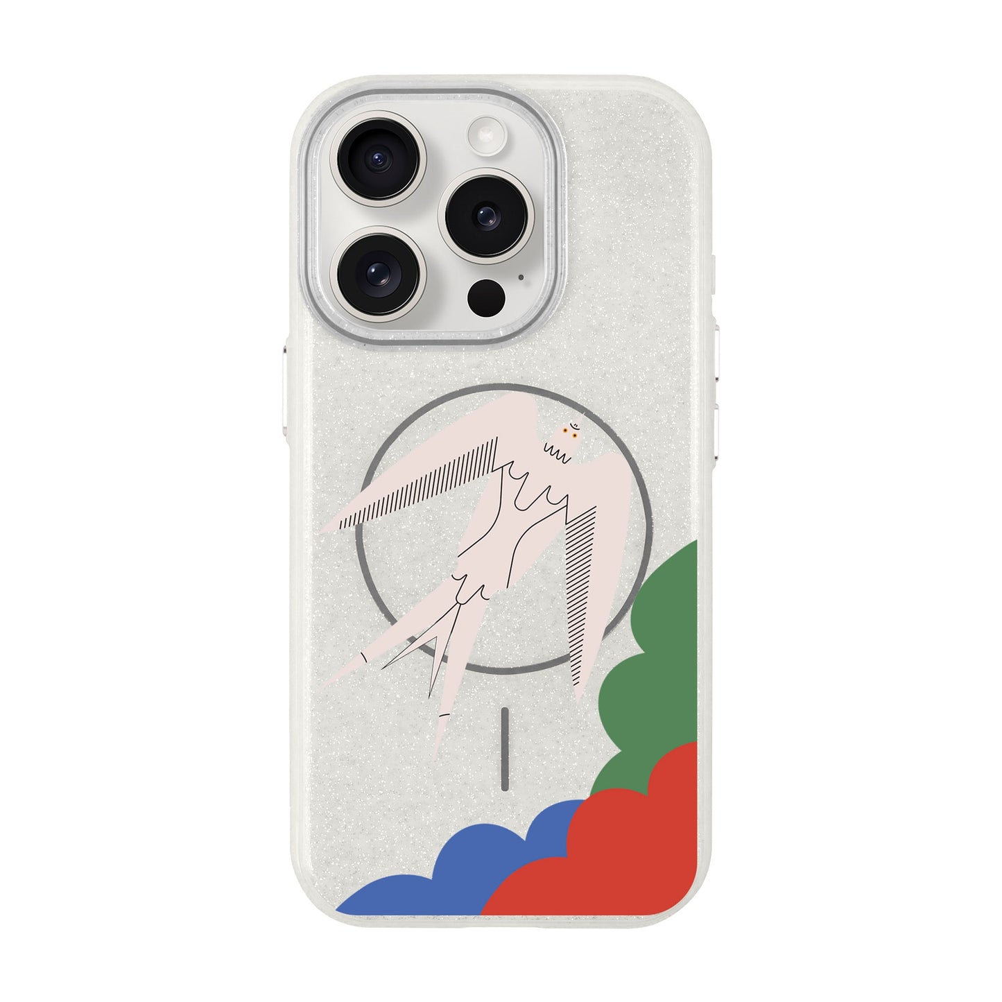 L’OISEAU LIBRE-iPhone 15 Pro Radiant Kılıf MagSafe Özellikli
