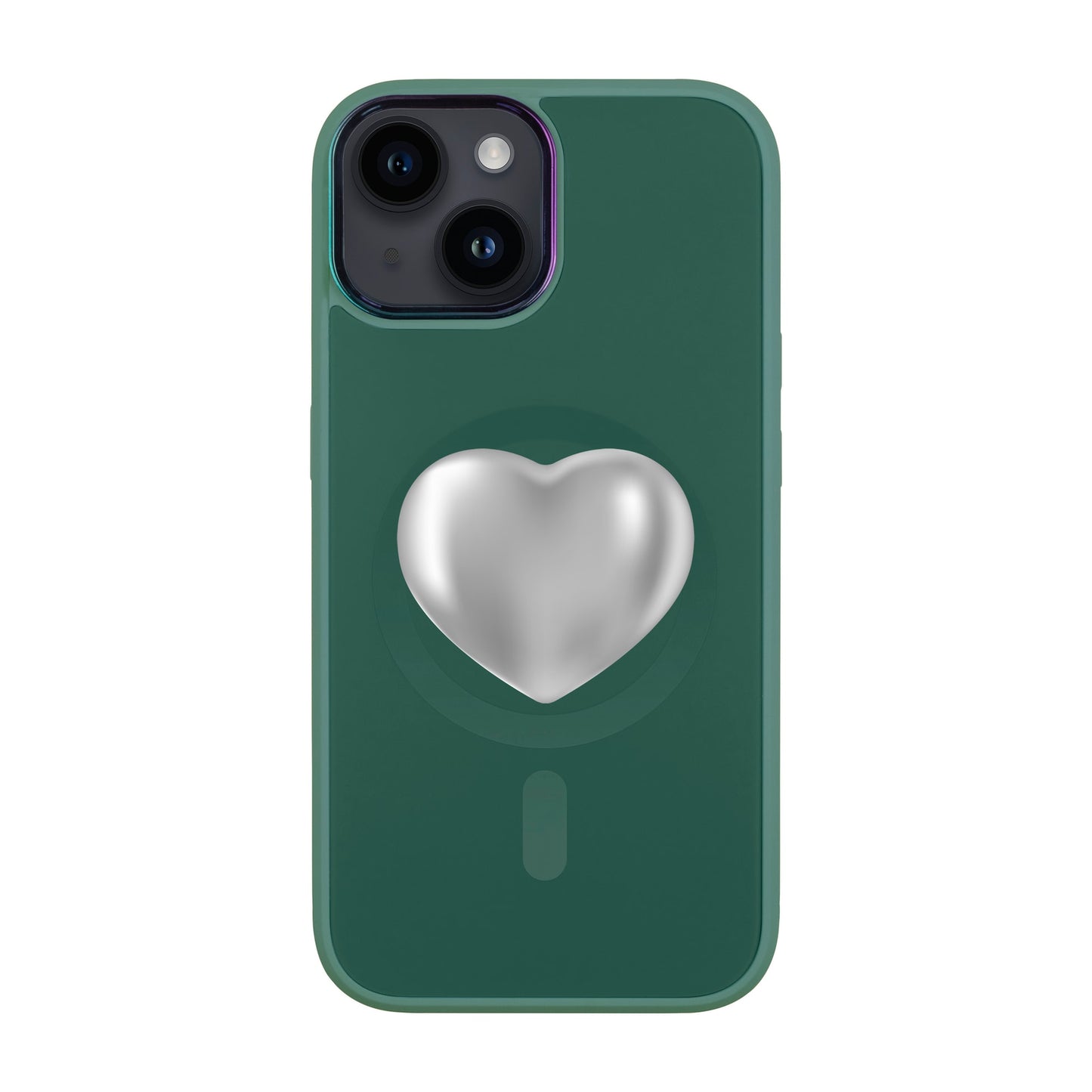 SILVER HEART-iPhone 12 Vigor Kılıf MagSafe Özellikli
