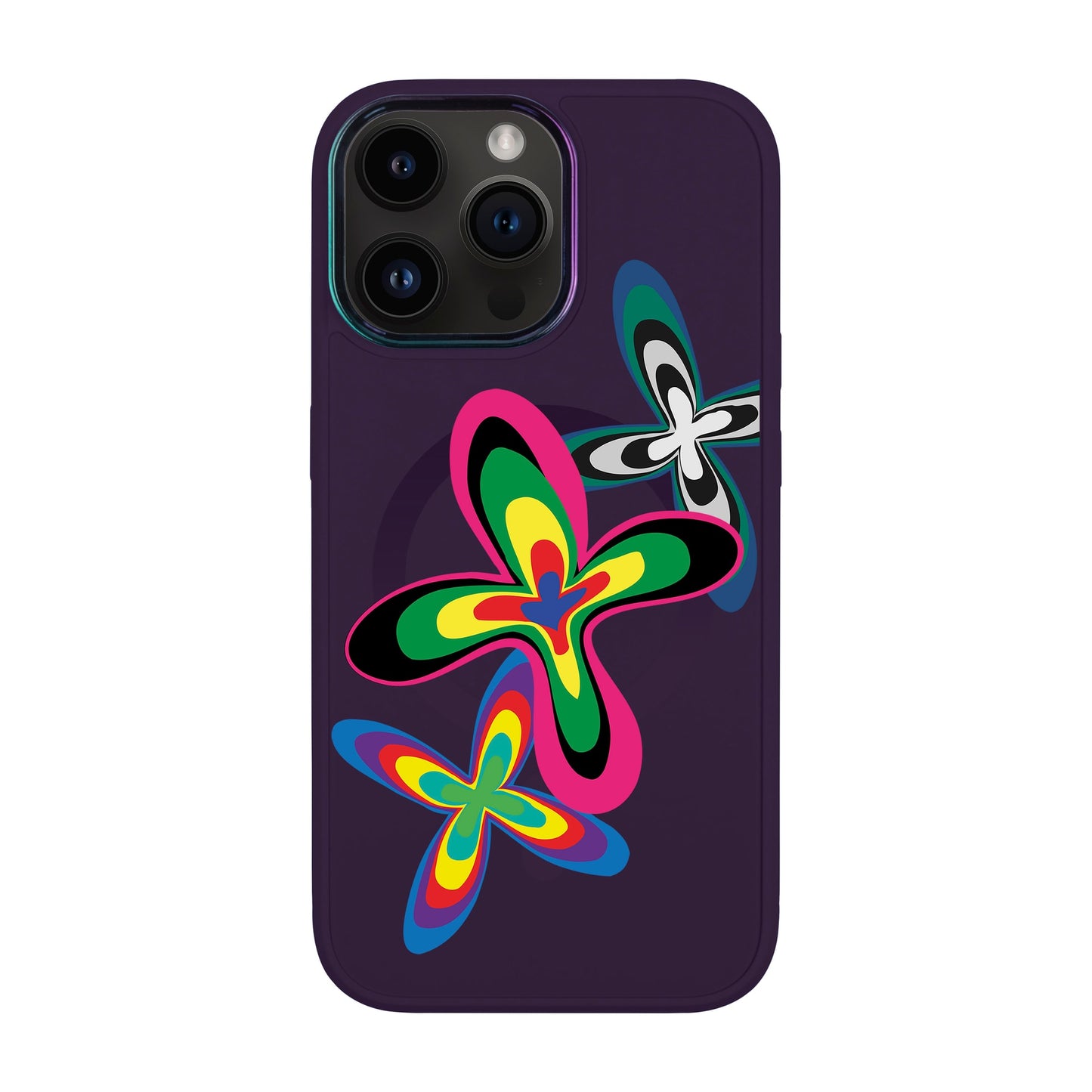COLOR FLOWER-iPhone 14 Pro Max Vigor Kılıf MagSafe Özellikli