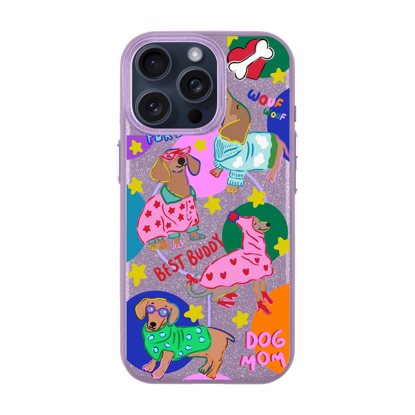 DOG MOM-iPhone 15 Pro Max Radiant Kılıf MagSafe Özellikli