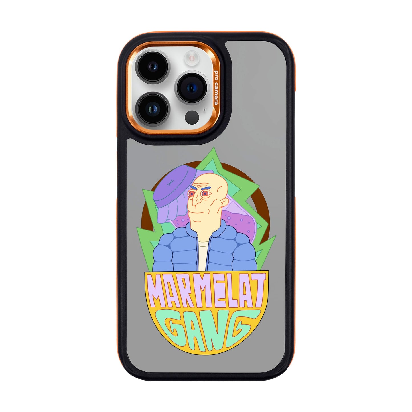 MARMELAT GANG-iPhone 14 Pro Max Dark Kılıf MagSafe Özellikli