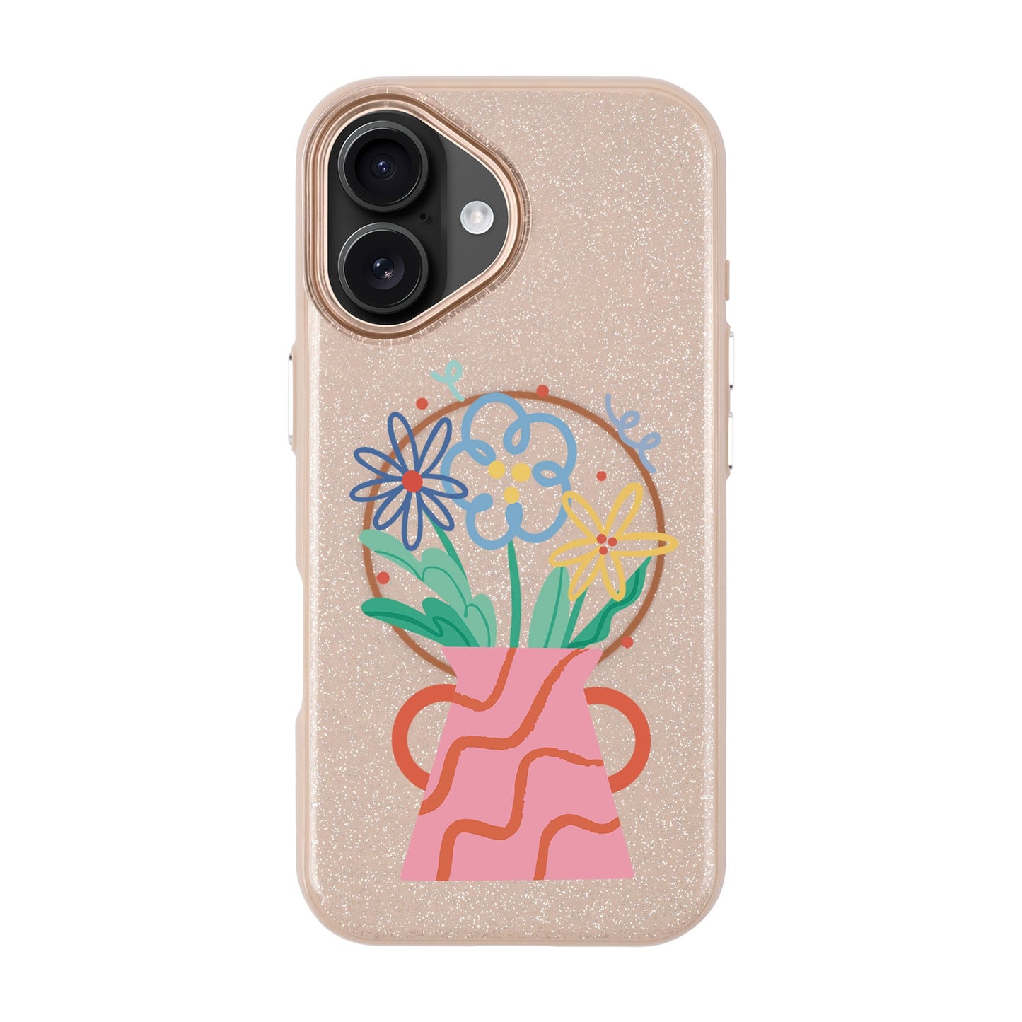 PINK VASE-iPhone 16 Radiant Kılıf MagSafe Özellikli
