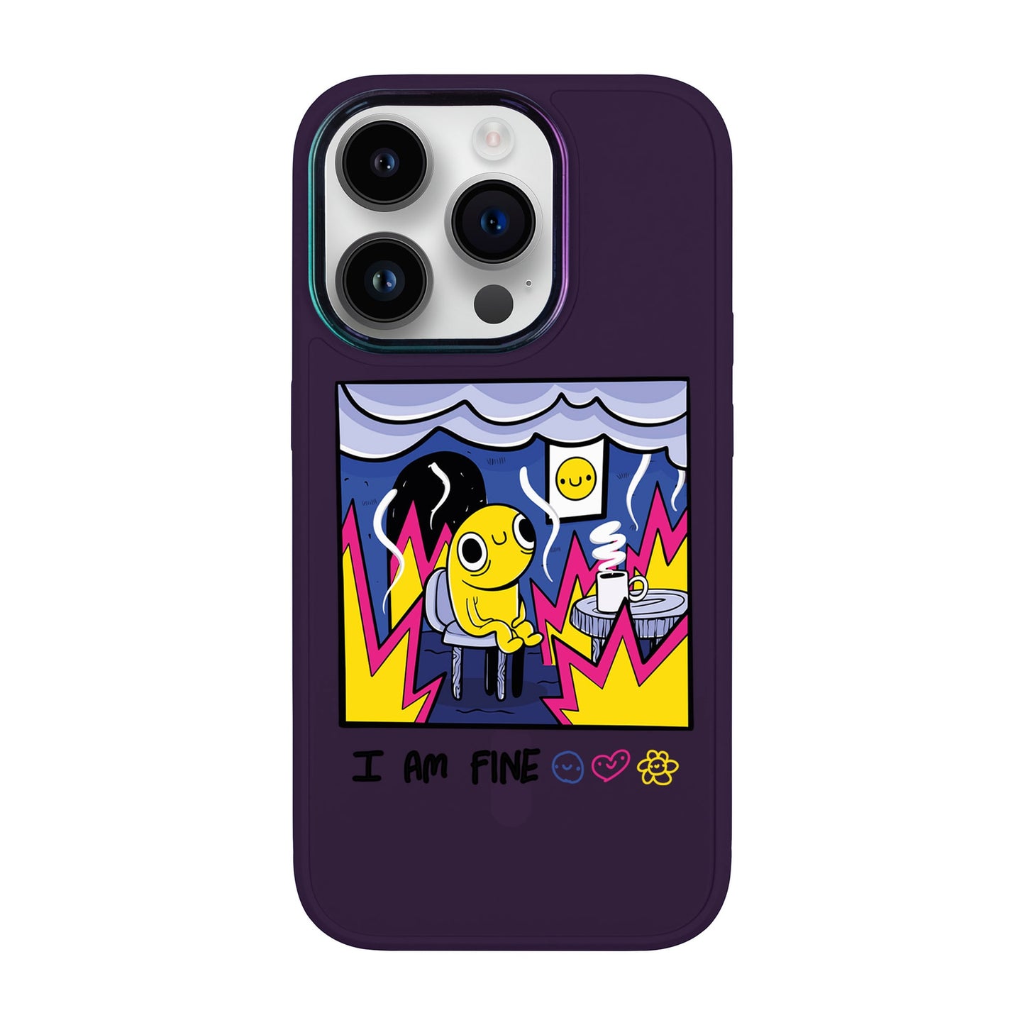 I AM FINE-iPhone 13 Pro Vigor Kılıf MagSafe Özellikli