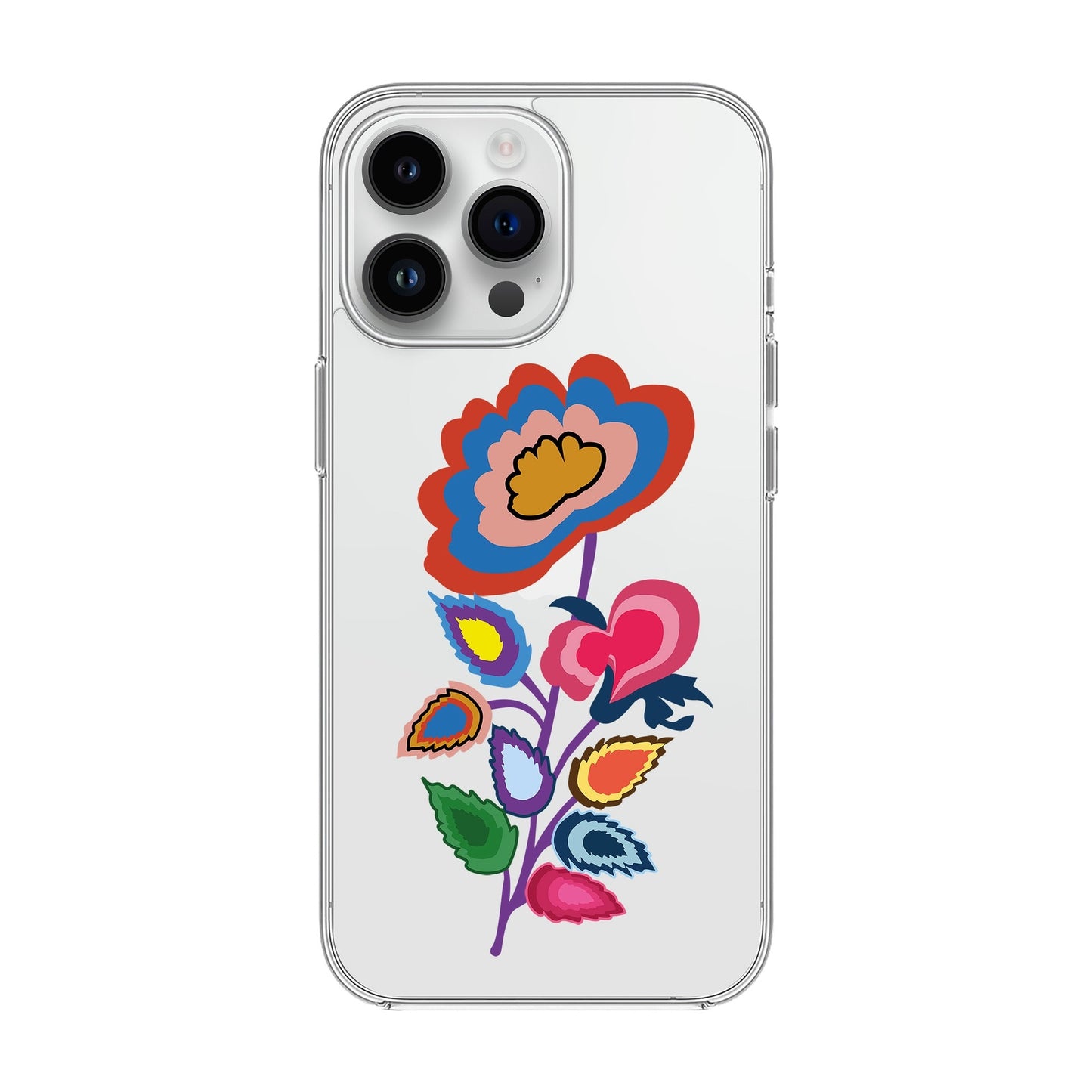 KNITTED FLOWER-iPhone 15 Pro Max Solid Kılıf