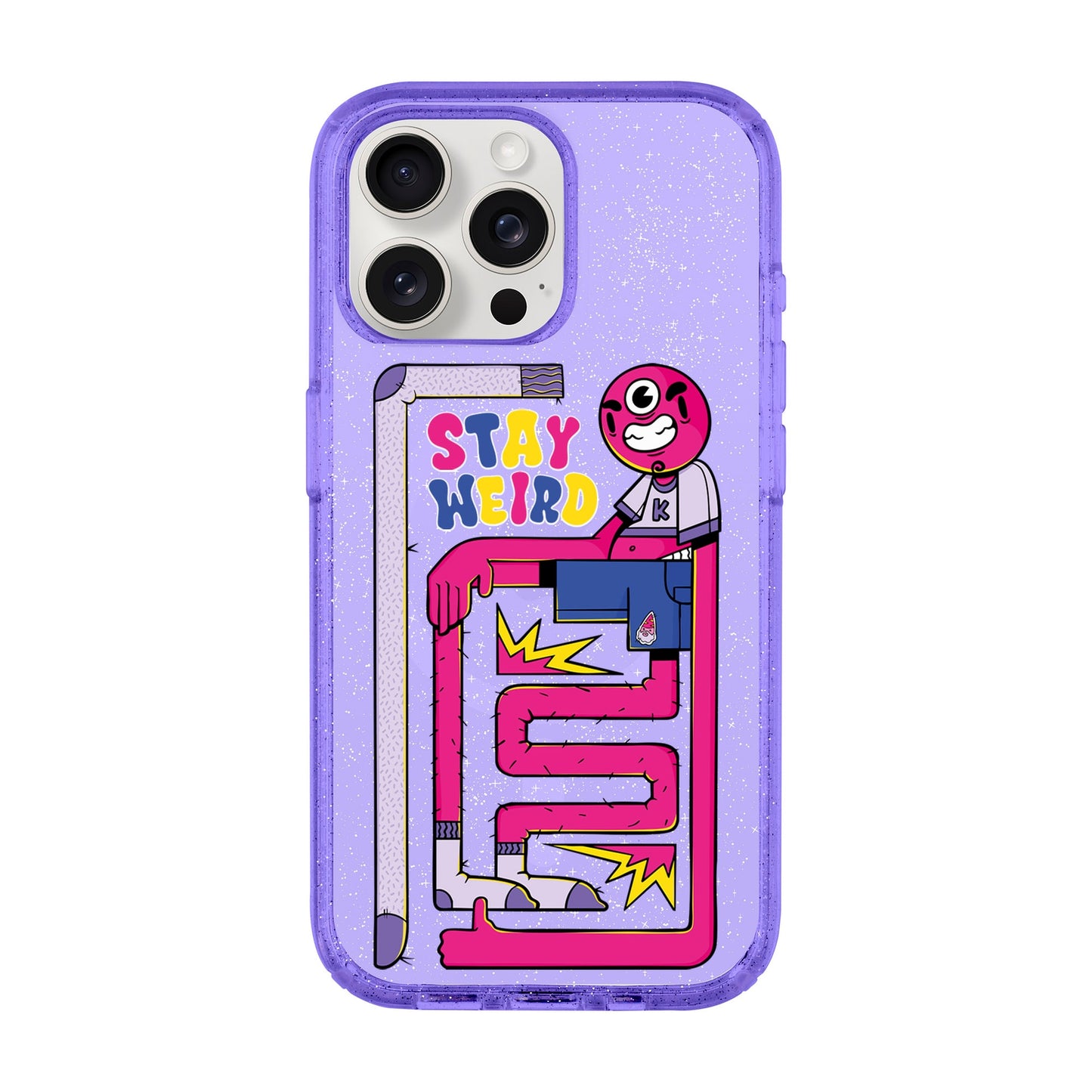 OG TOOTHY-iPhone 15 Pro Max Shiny Kılıf MagSafe Özellikli