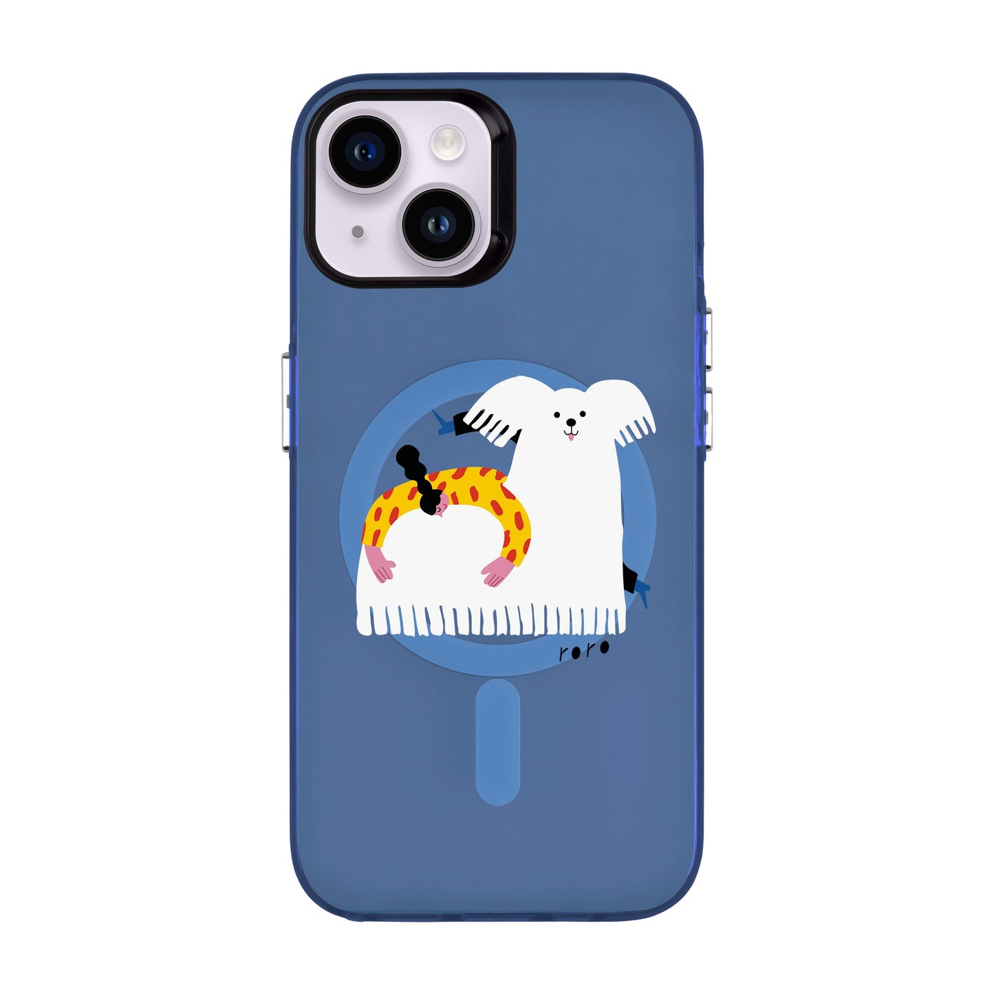 FANCY DOG-iPhone 14 Hold Kılıf MagSafe Özellikli