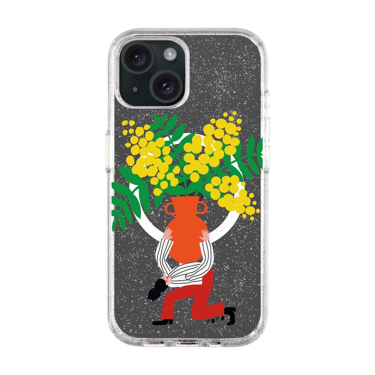 VASE-iPhone 15 Shiny Kılıf MagSafe Özellikli