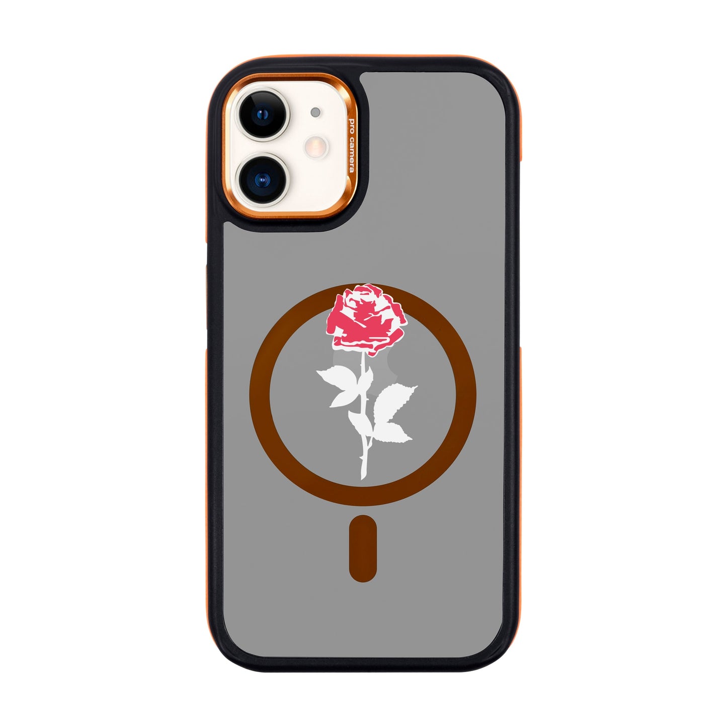 NATUREL ROSE-iPhone 11 Dark Kılıf MagSafe Özellikli