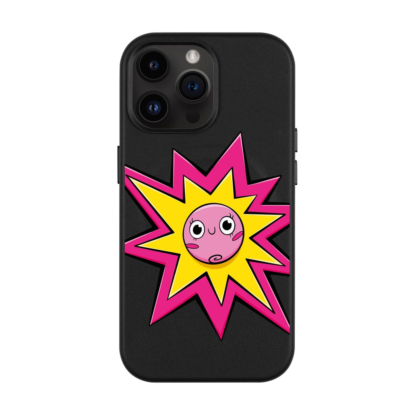 POP PRINCESSES-iPhone 14 Pro Max Leather Kılıf MagSafe Özellikli
