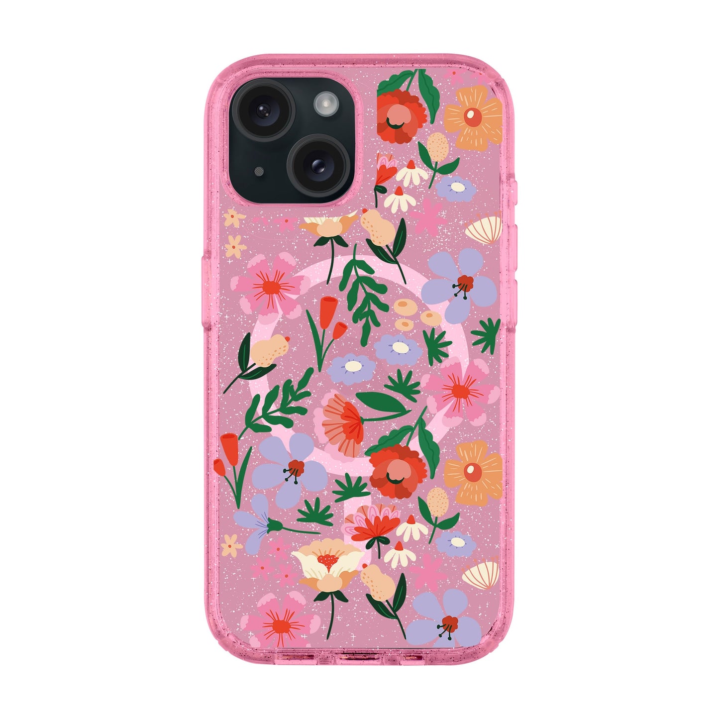 GRACIOUS-iPhone 15 Plus Shiny Kılıf MagSafe Özellikli