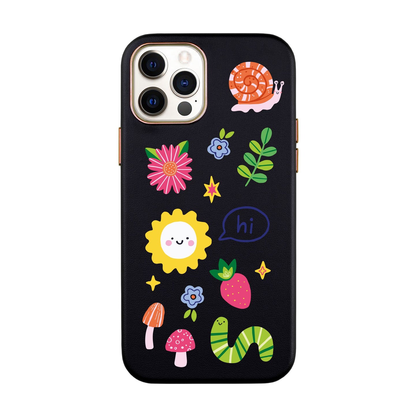 HELLO NATURE-iPhone X / Xs Leather Kılıf