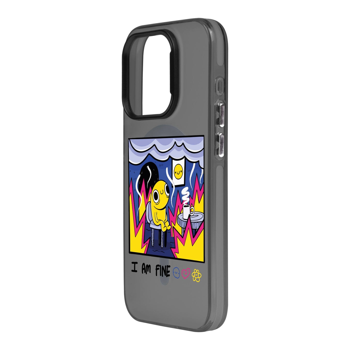 I AM FINE-iPhone 13 Pro Max Hold Kılıf MagSafe Özellikli