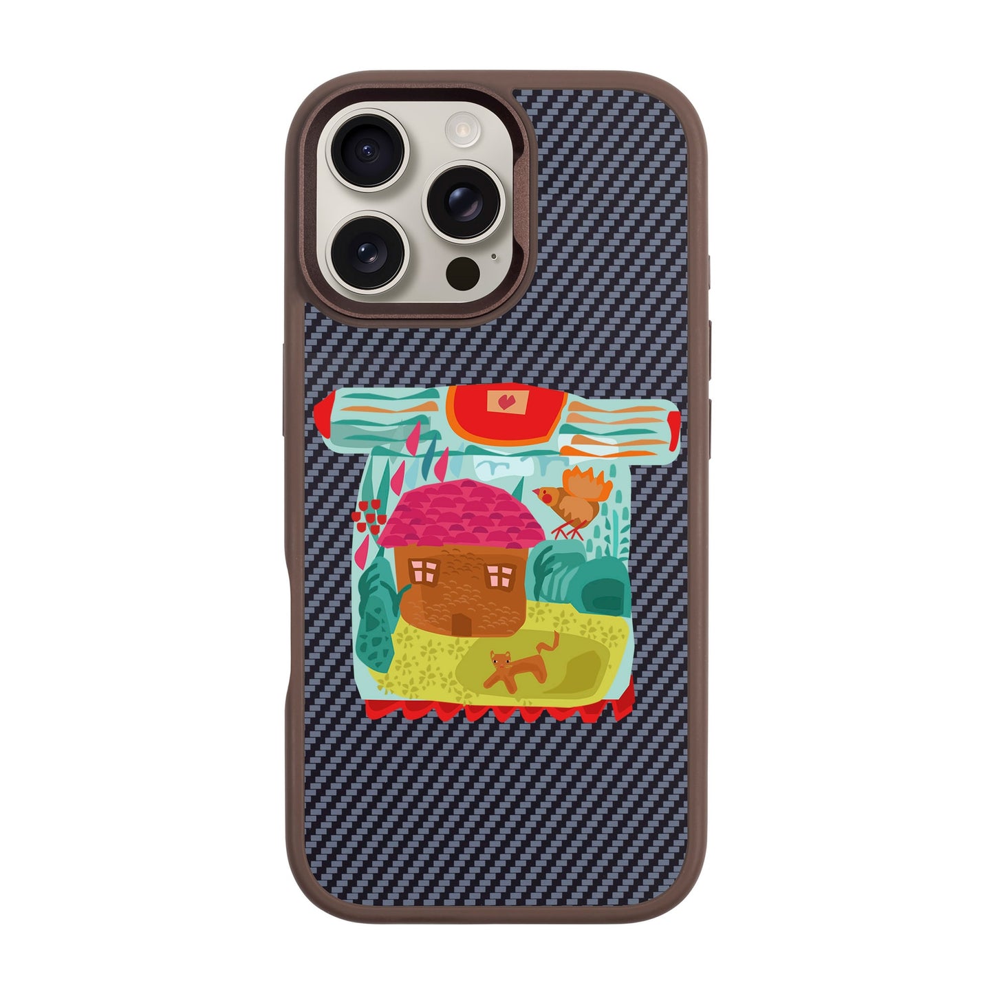 SİHİRLİ KAZAK-iPhone 16 Pro Max Plaid Kılıf MagSafe Özellikli