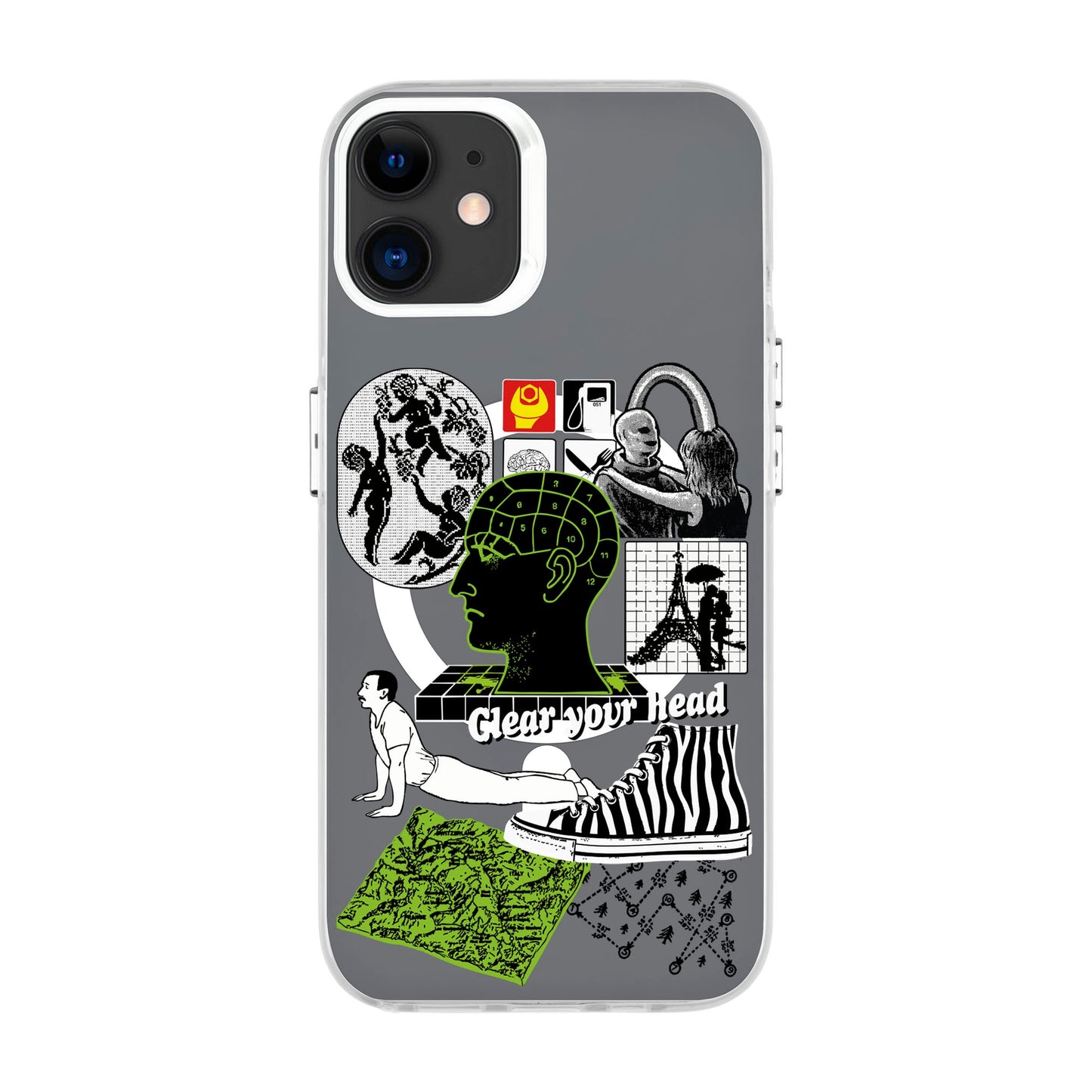 CLEAR YOUR HEAD-iPhone 11 Hold Kılıf MagSafe Özellikli
