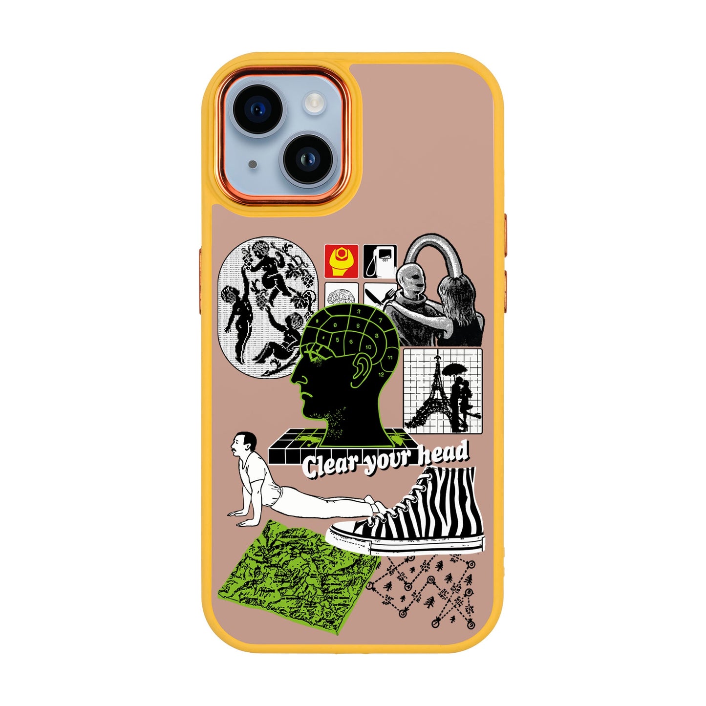 CLEAR YOUR HEAD-iPhone 14 Plus Proof Kılıf