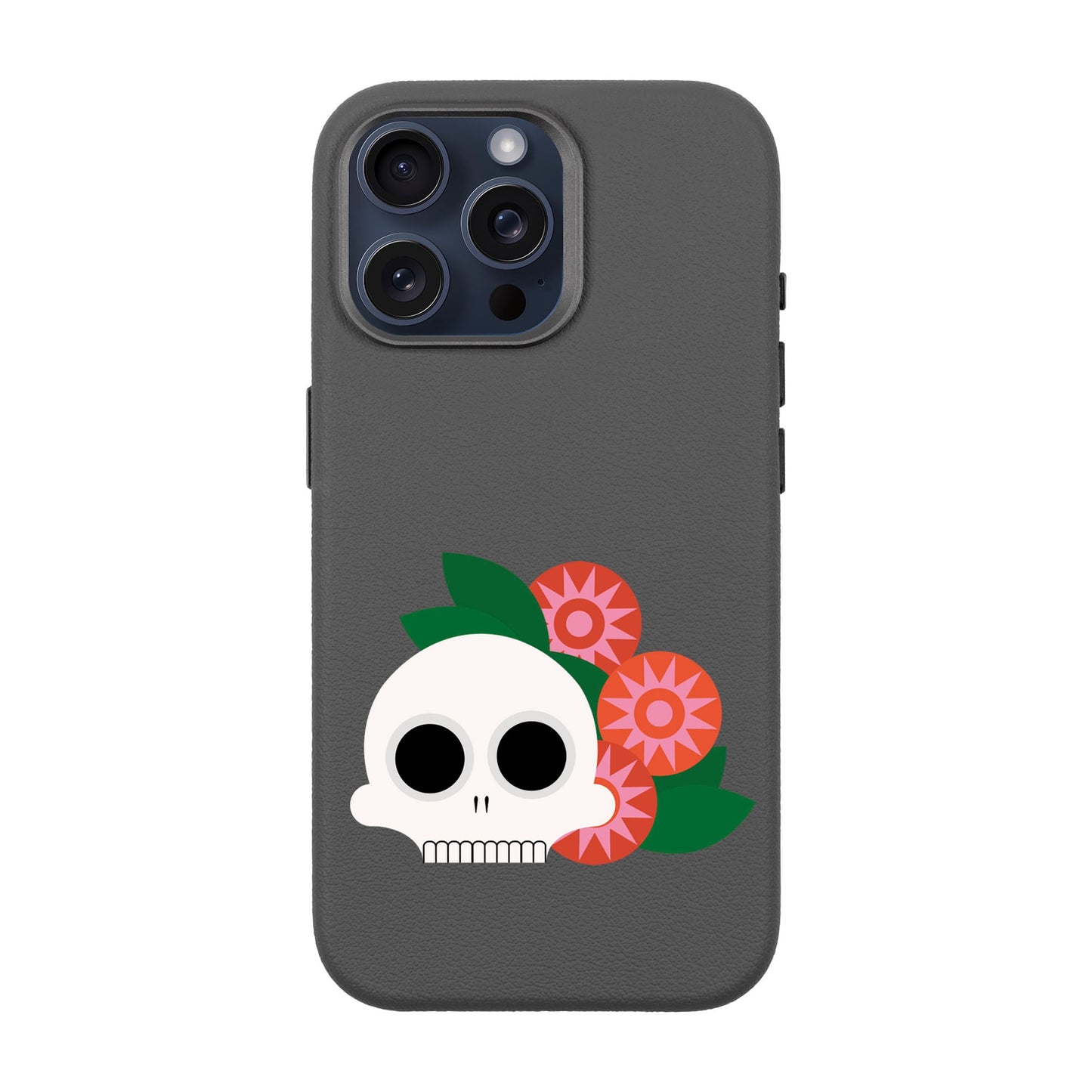 MEMENTO BLOOM-iPhone 15 Pro Max Leather Premium Kılıf MagSafe Özellikli