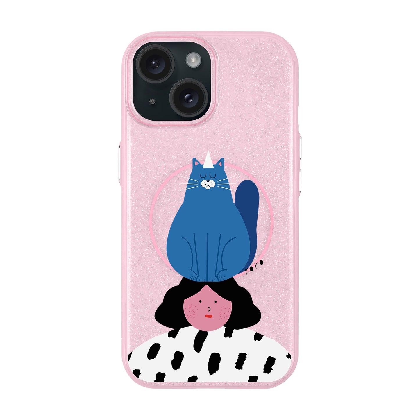 NAUGHTY CAT-iPhone 15 Plus Radiant Kılıf MagSafe Özellikli