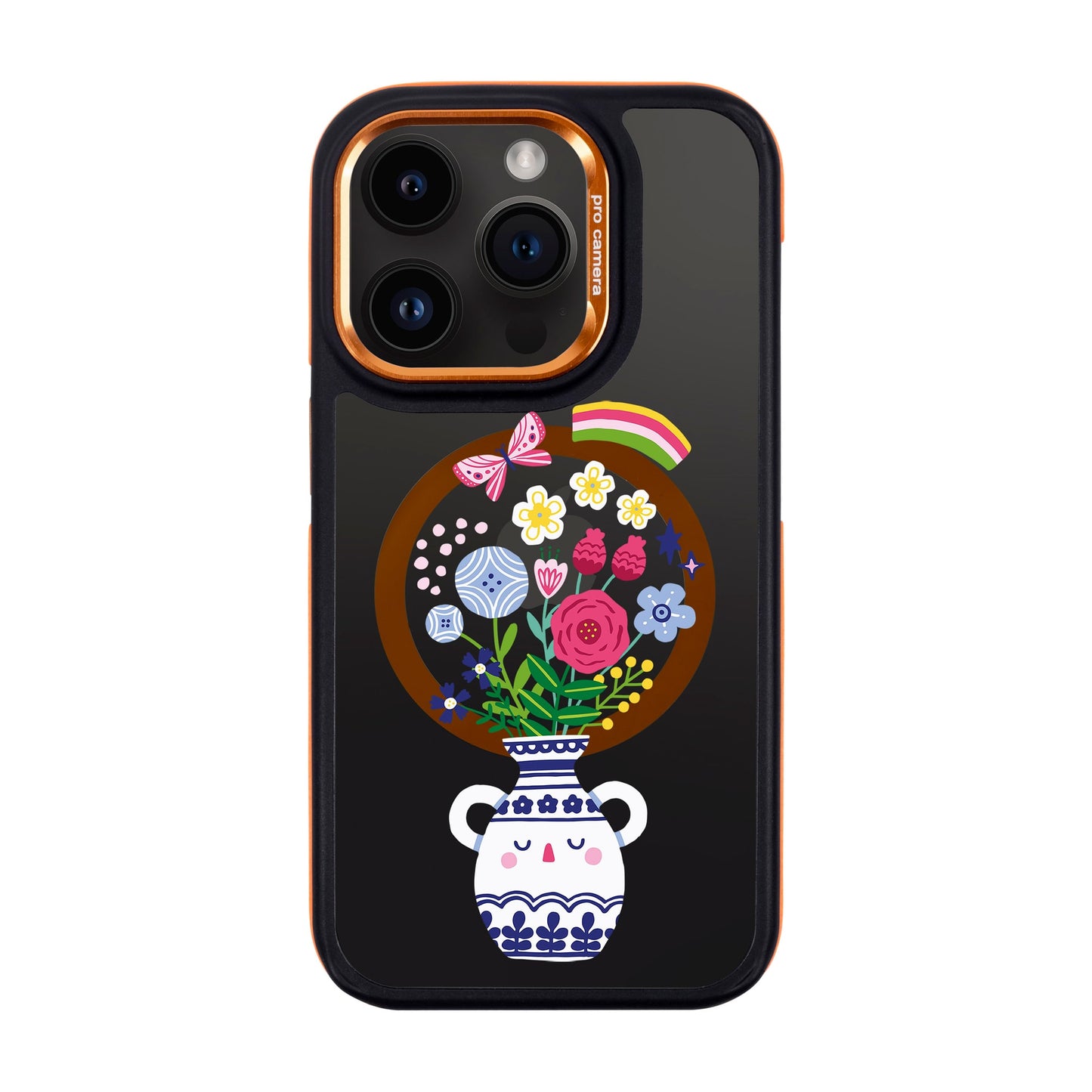 PARTERRE-iPhone 14 Pro Dark Kılıf MagSafe Özellikli